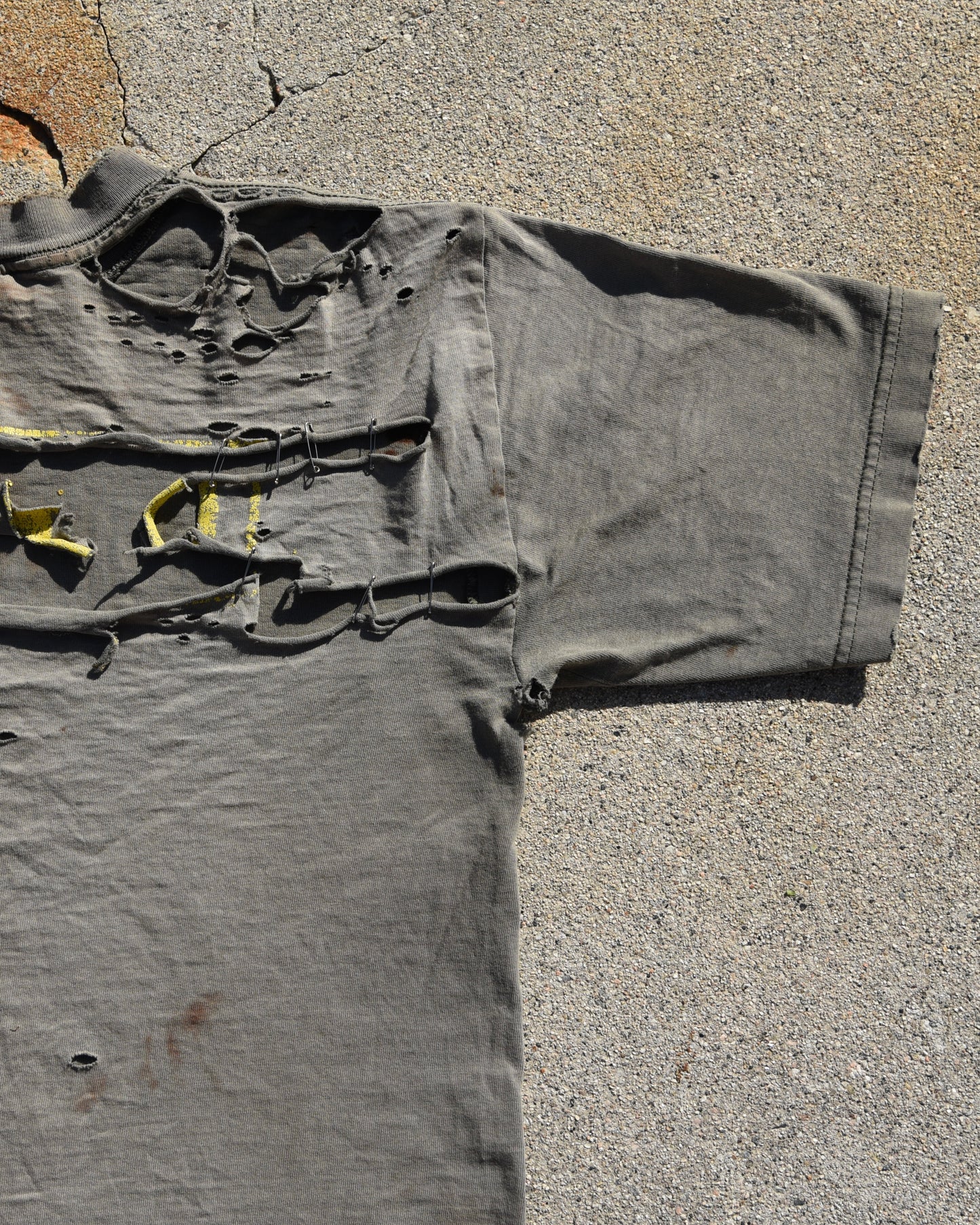 1997 Thrashed Green Day Nimrod Tshirt