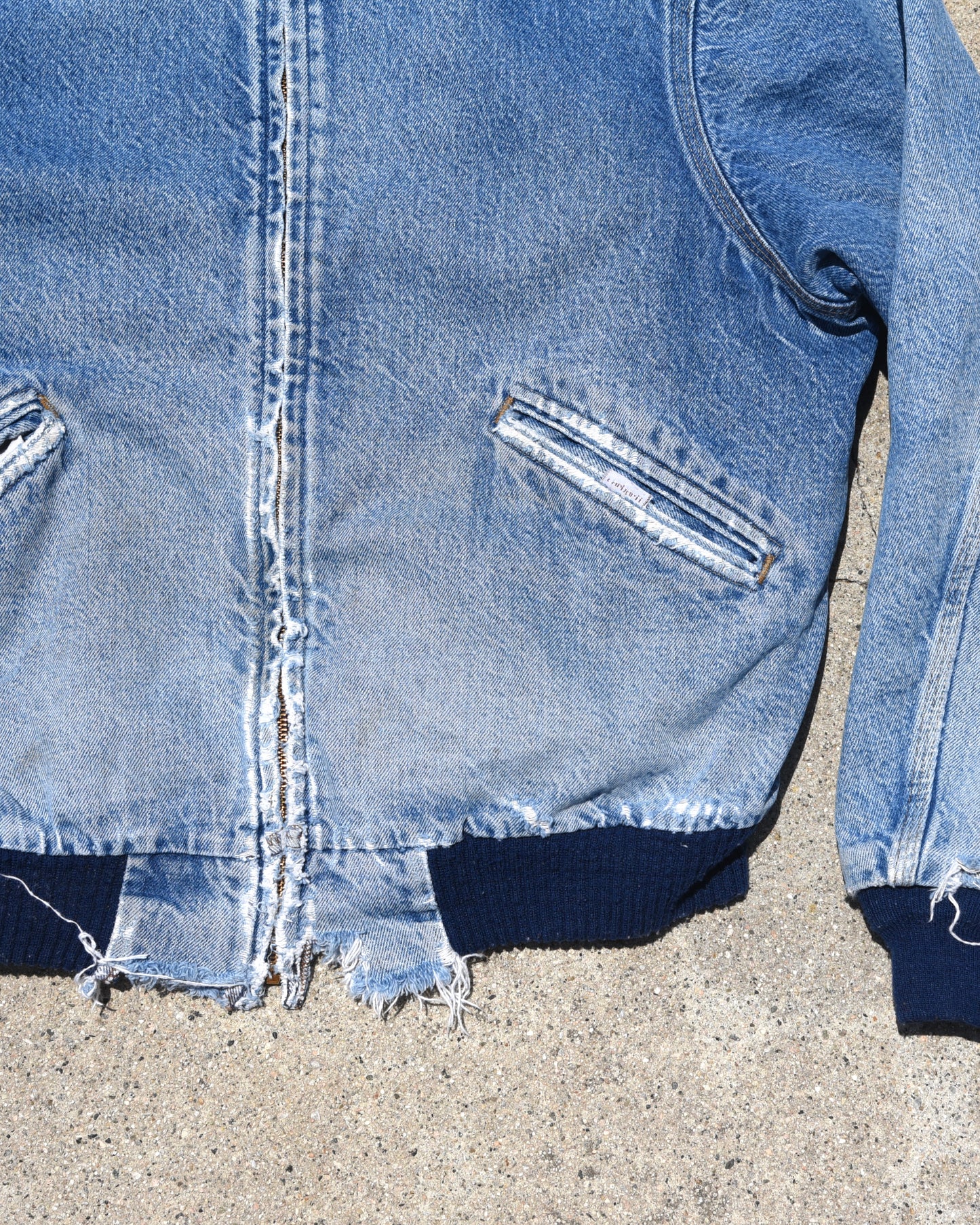 Carhartt JB888 Denim Santa Fe Aztec Jacket