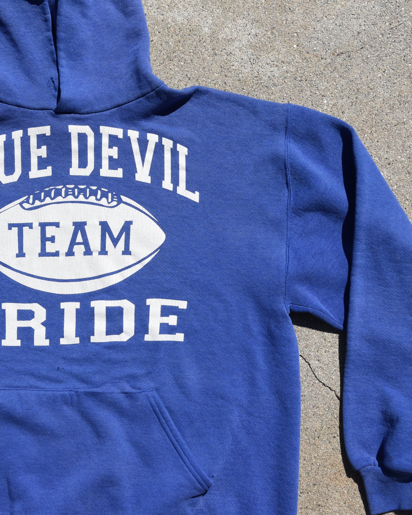 1980s Blue Pride Devils Hoodie