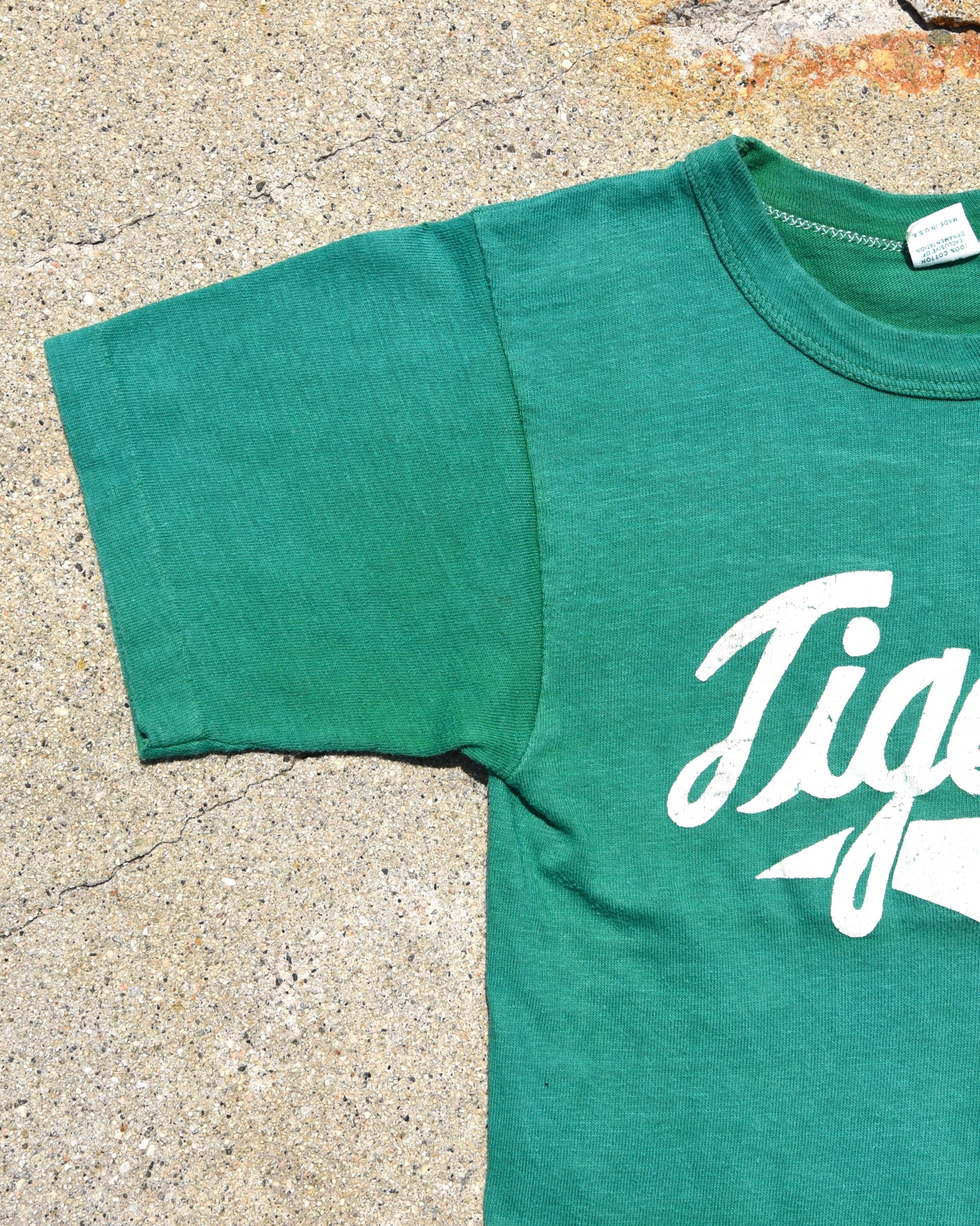 1970s Tigers Baseball Baby Tshirt