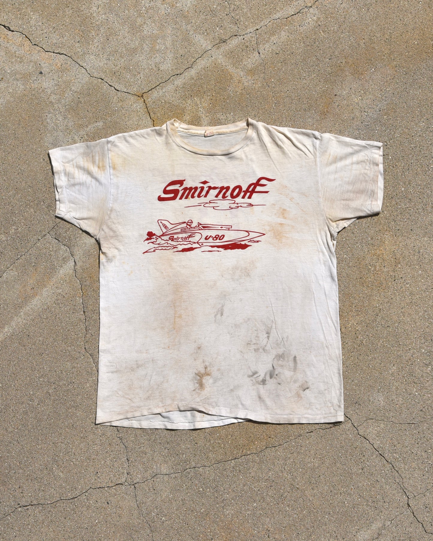 1950s Smirnoff Boat Racing Tshirt