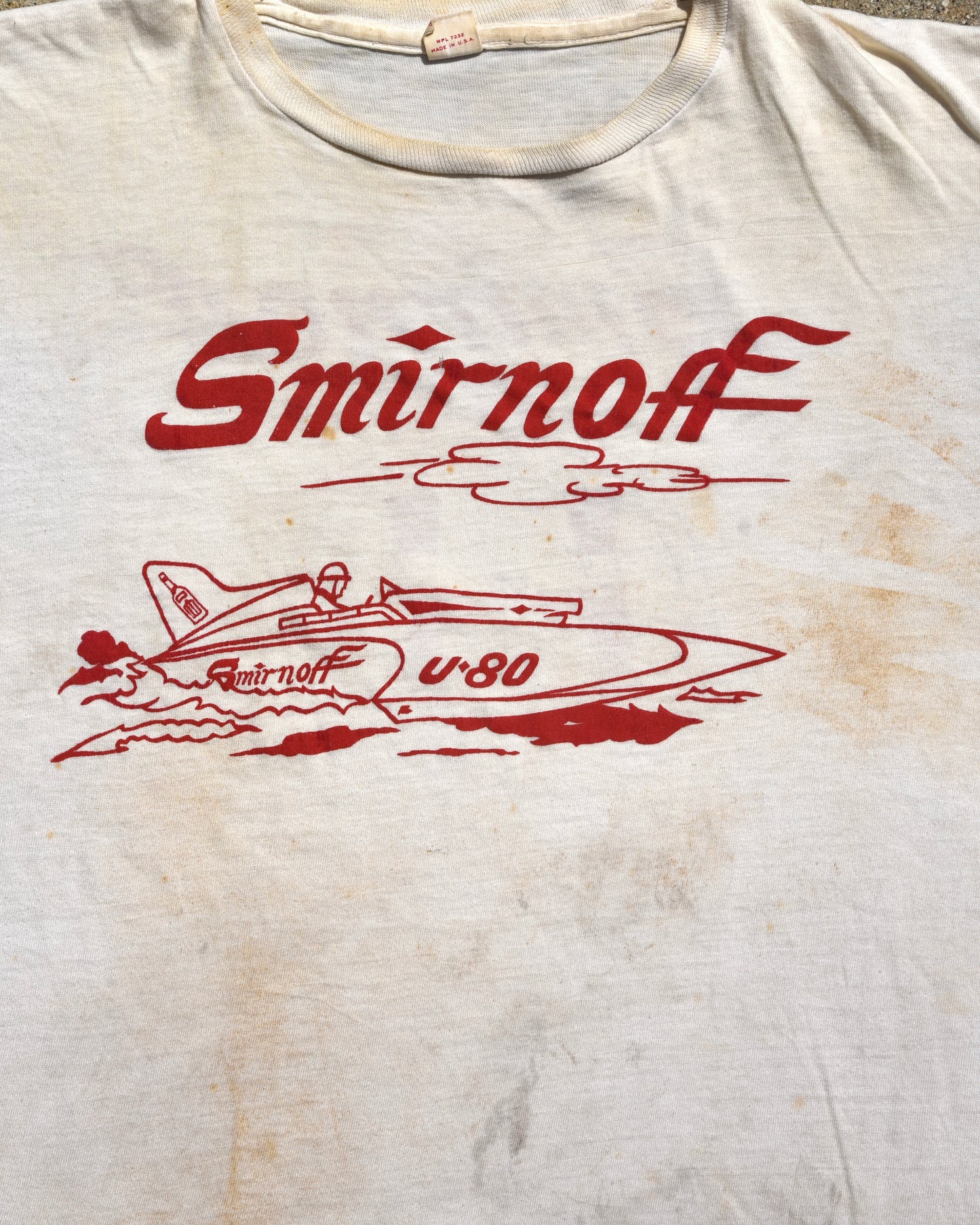 1950s Smirnoff Boat Racing Tshirt