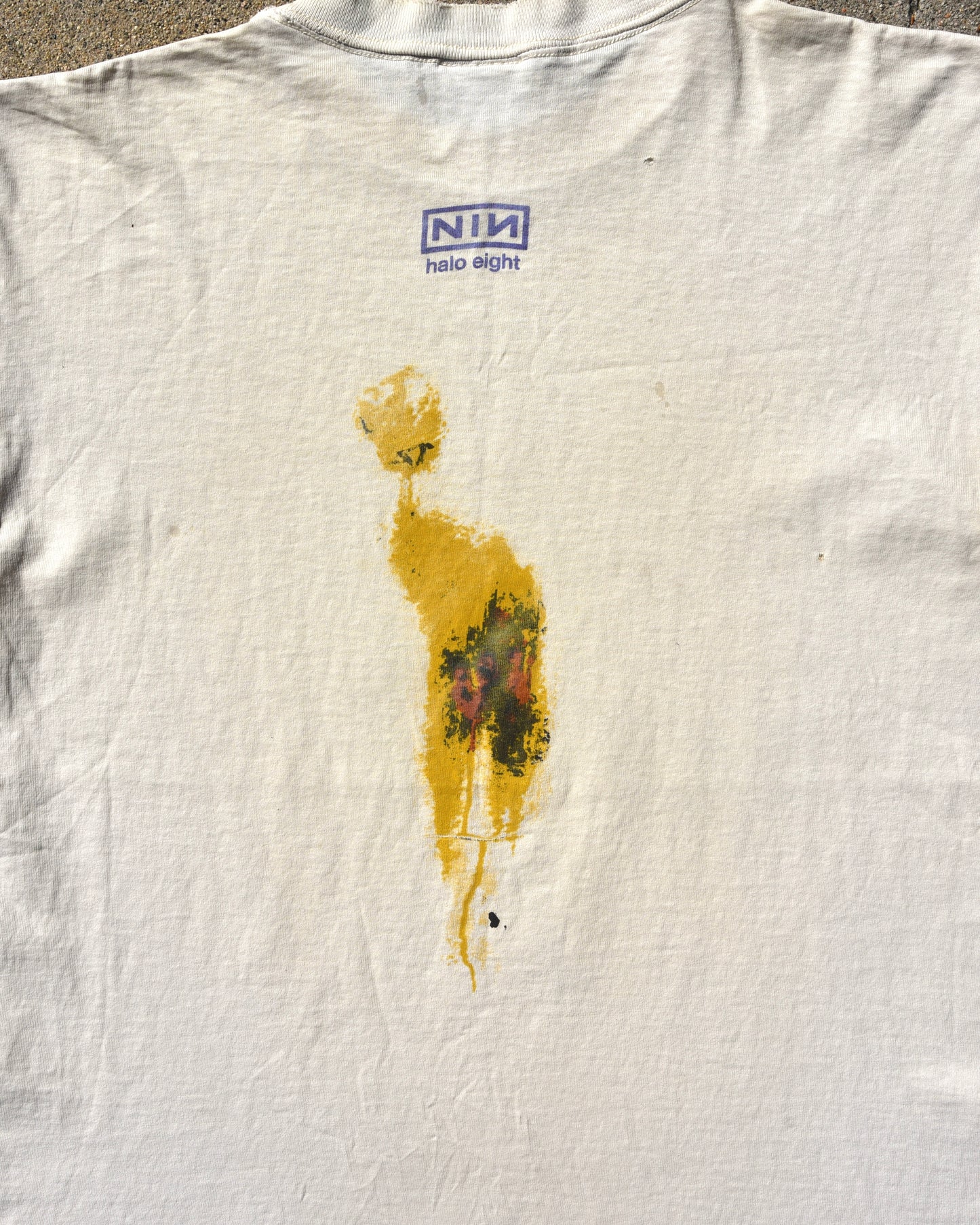 1994 Nine Inch Nails The Downward Spiral Band Tshirt