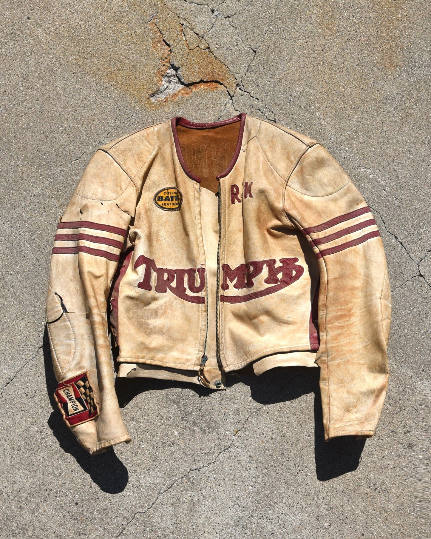 1960s Triumph Motorcycle Racing Jacket & Pants
