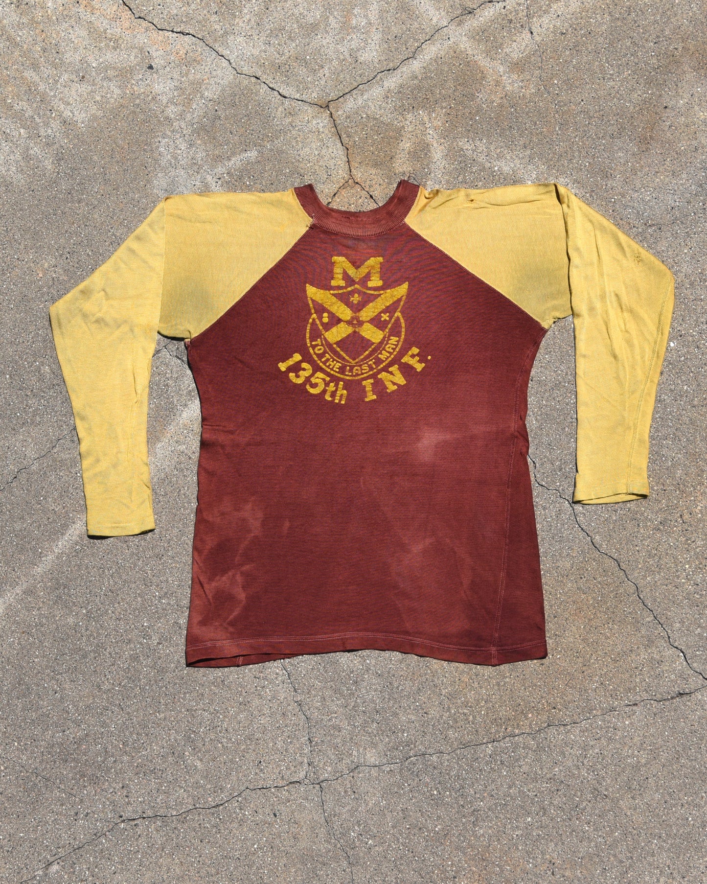 1940s 135th Infantry To The Last Man Durene Jersey