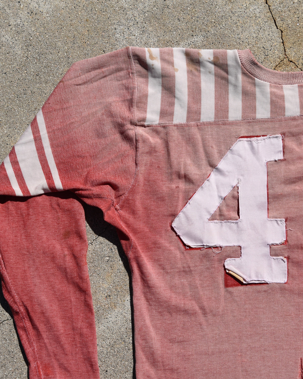 1950s Sun Faded Durene Football Jersey