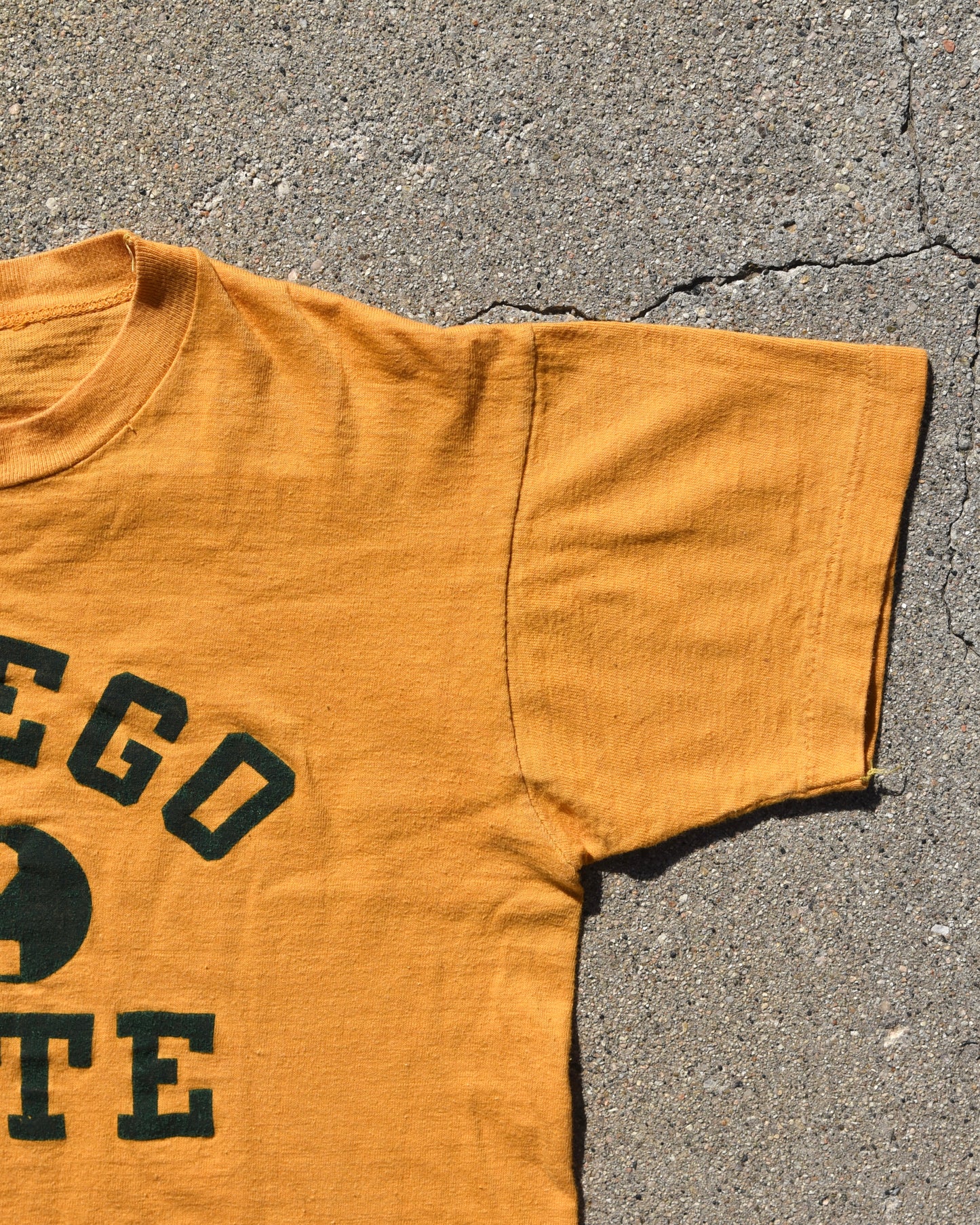 1950s Champion Running Man Oswego State Phys Ed Tshirt