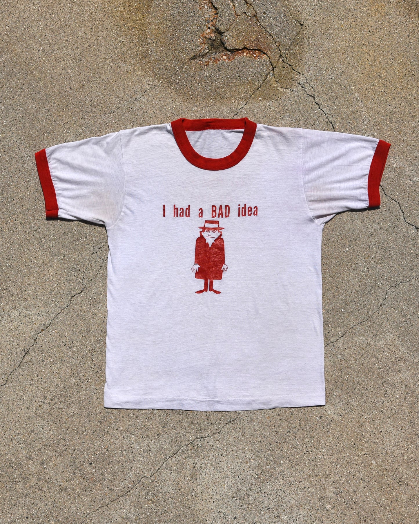 1970s I Had A Bad Idea Tshirt