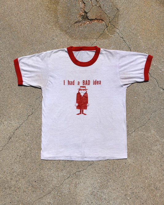 1970s I Had A Bad Idea Tshirt