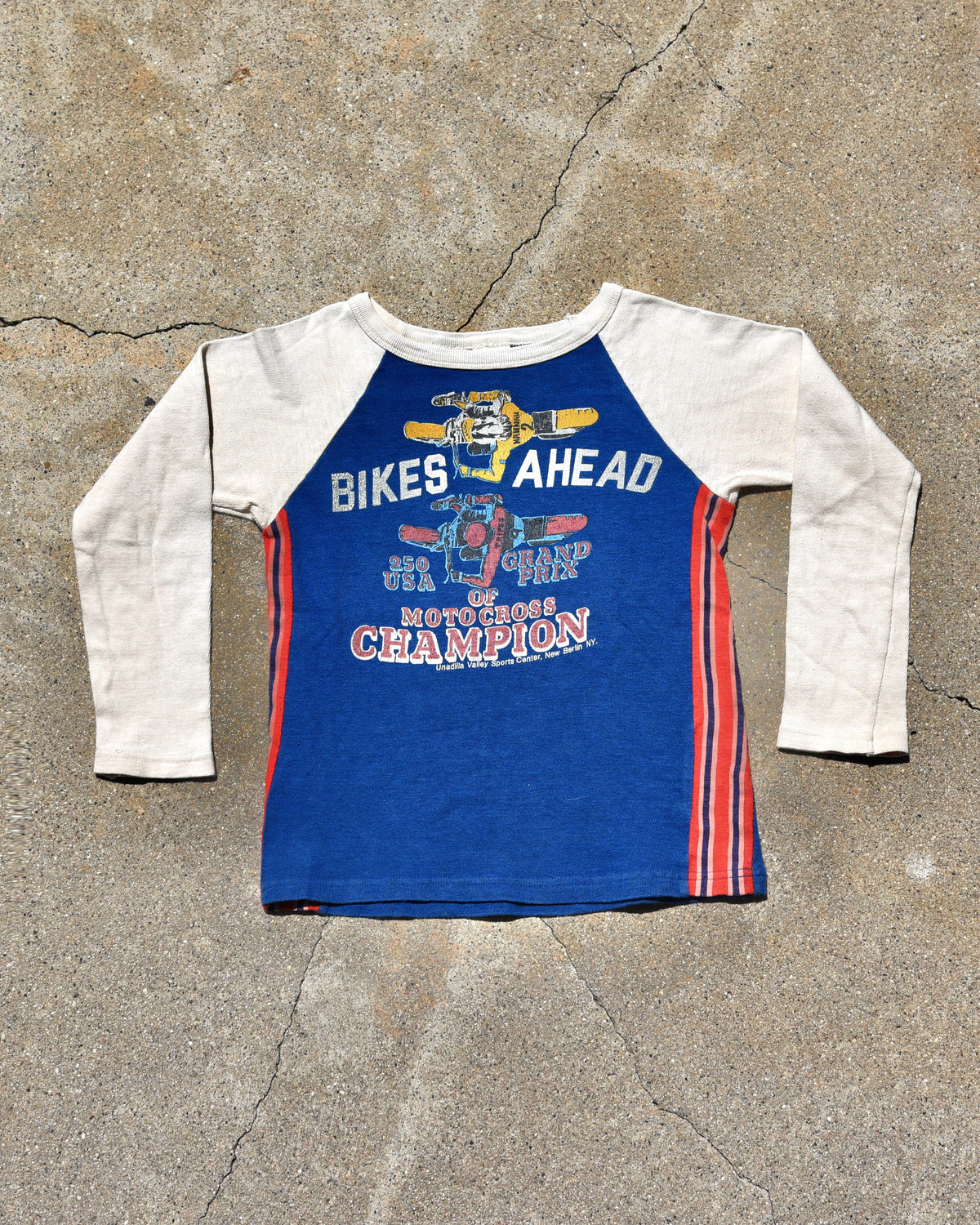 Denim Dungaree Bike’s Ahead Longsleeve Tshirt