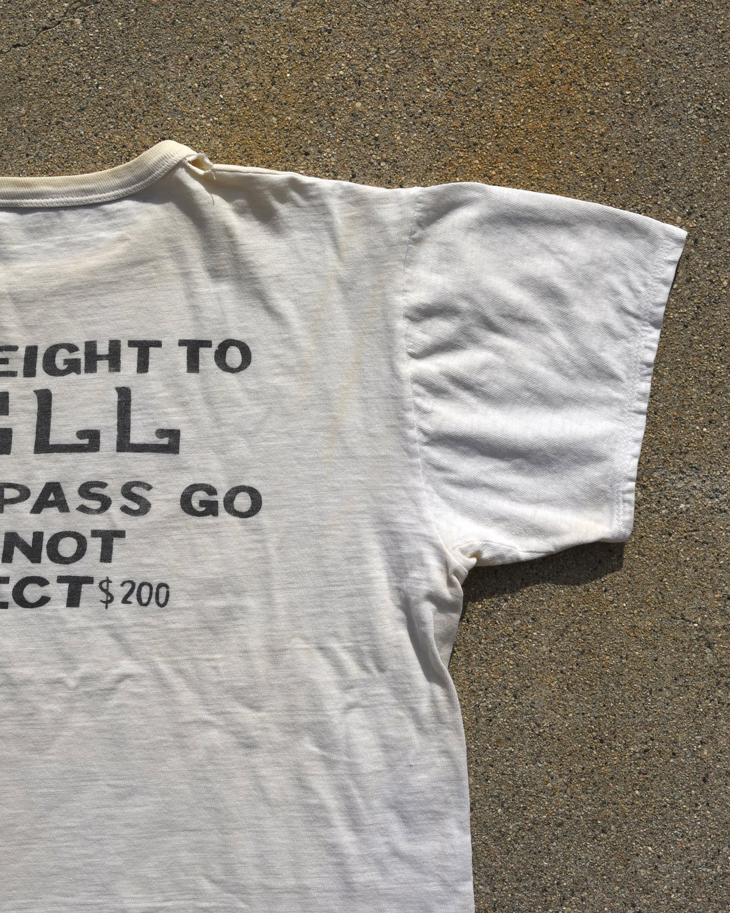 1960s Go Streight To Hell Tshirt