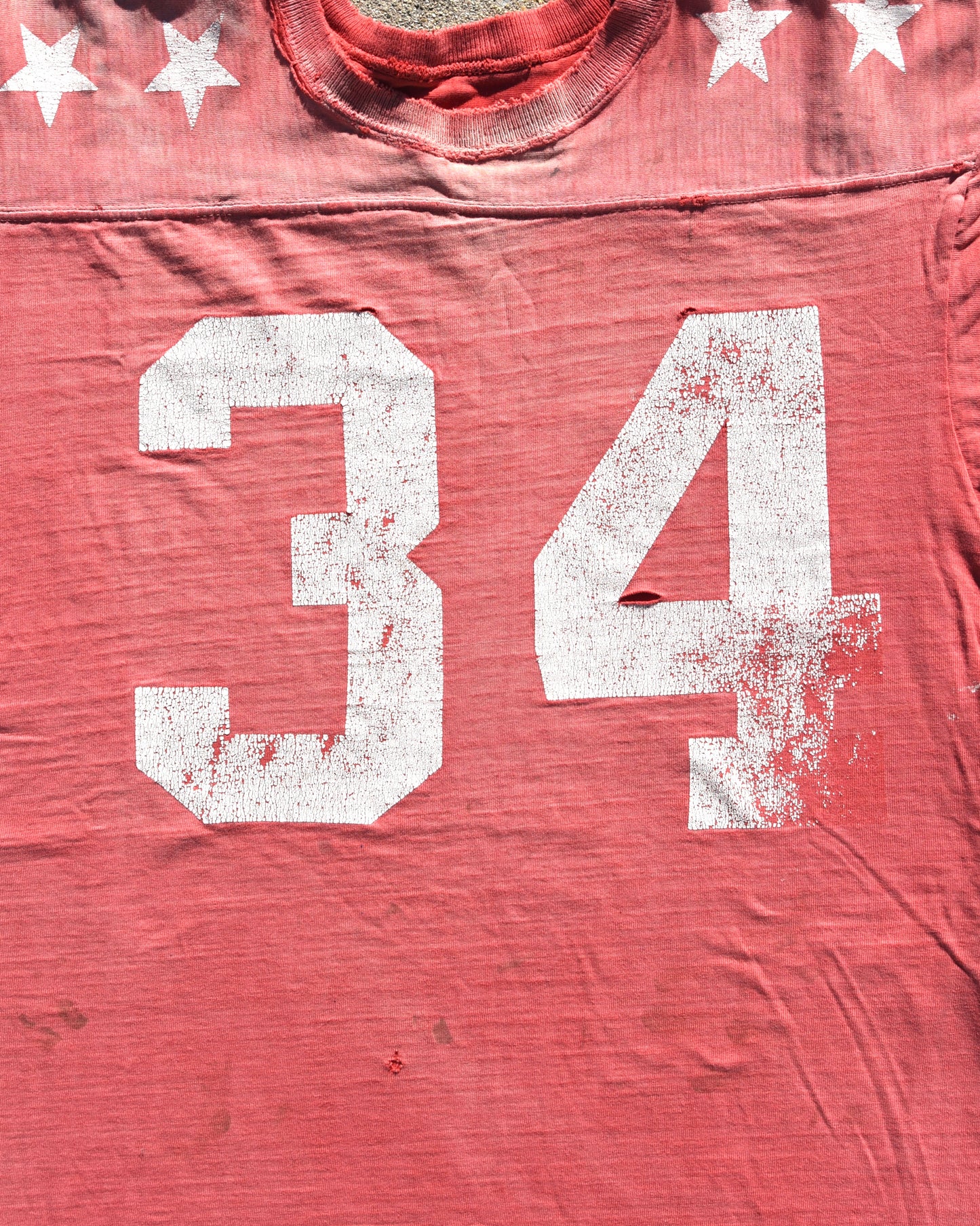 1960s Sun Faded Football Jersey