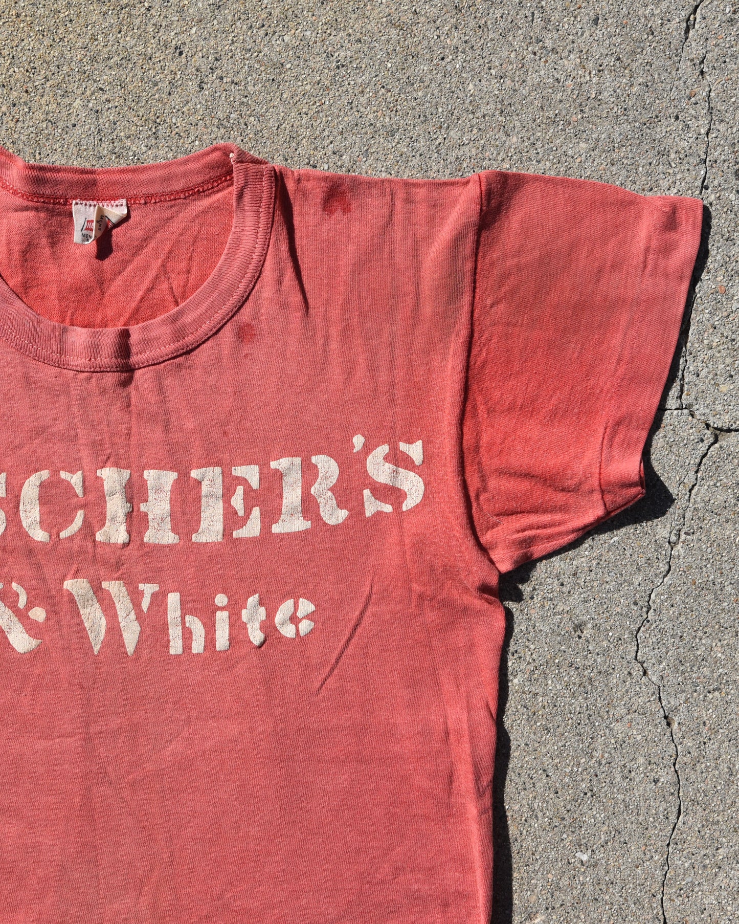 1960s Doscher’s Red & White Tshirt