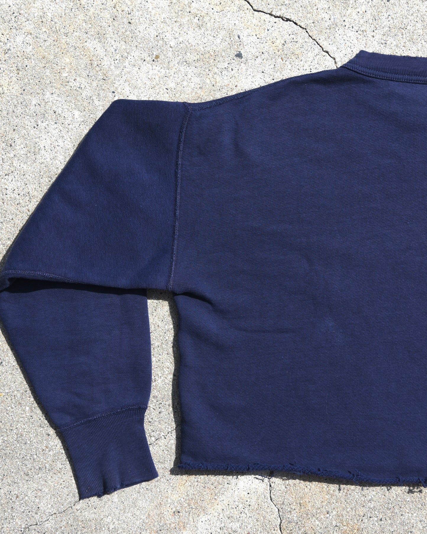 1960s Connecticut Single V Cropped Sweatshirt