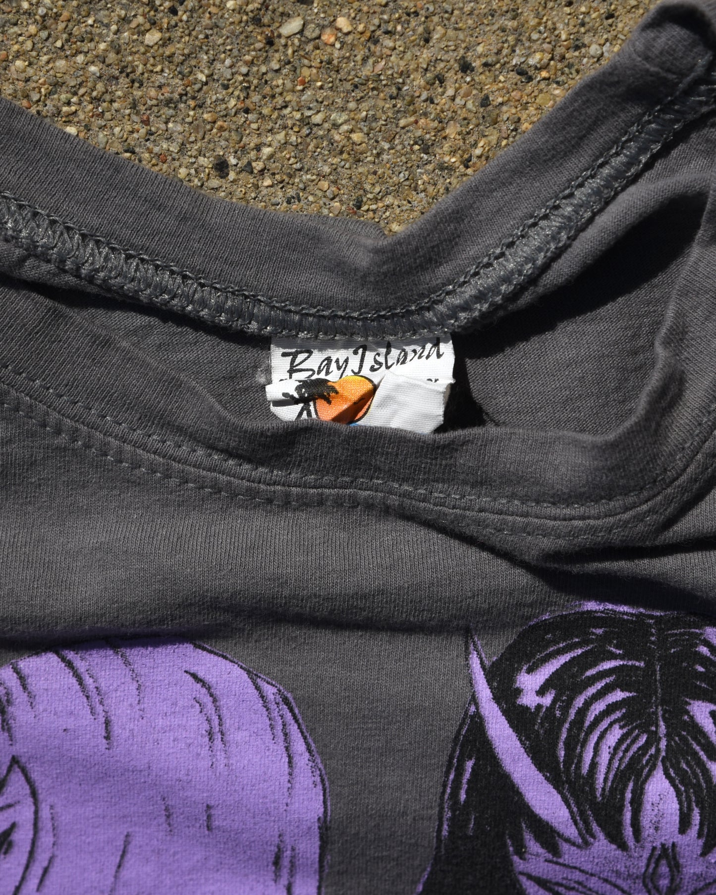 Crystal Castles Affection EP Promo Tshirt - Bay Island - Large