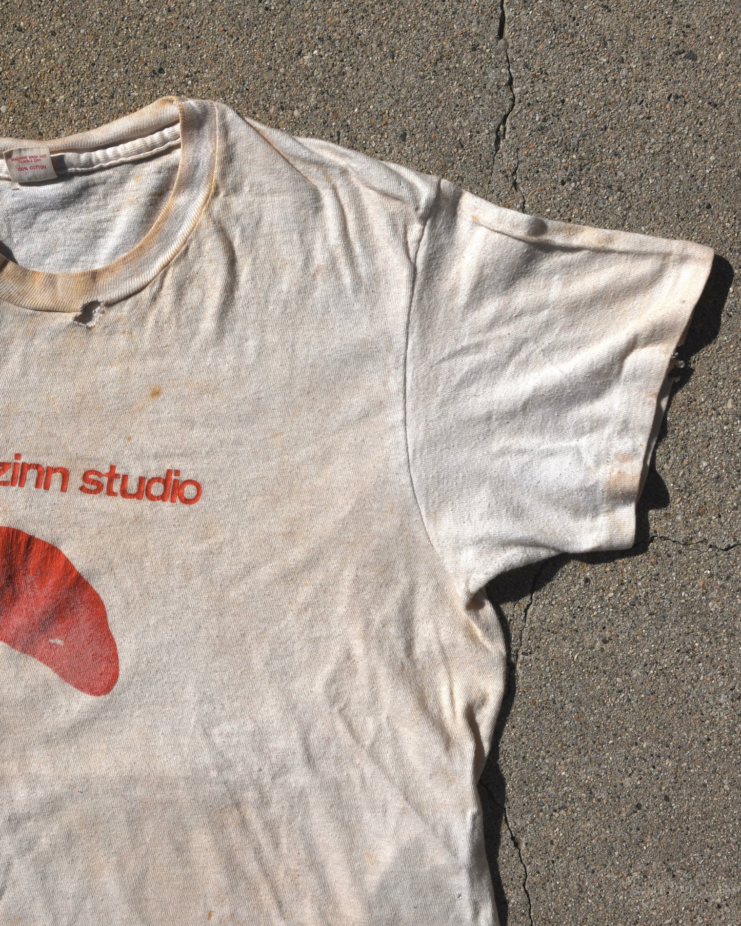 1970s Thrashed The Arden Zinn Studio Tshirt