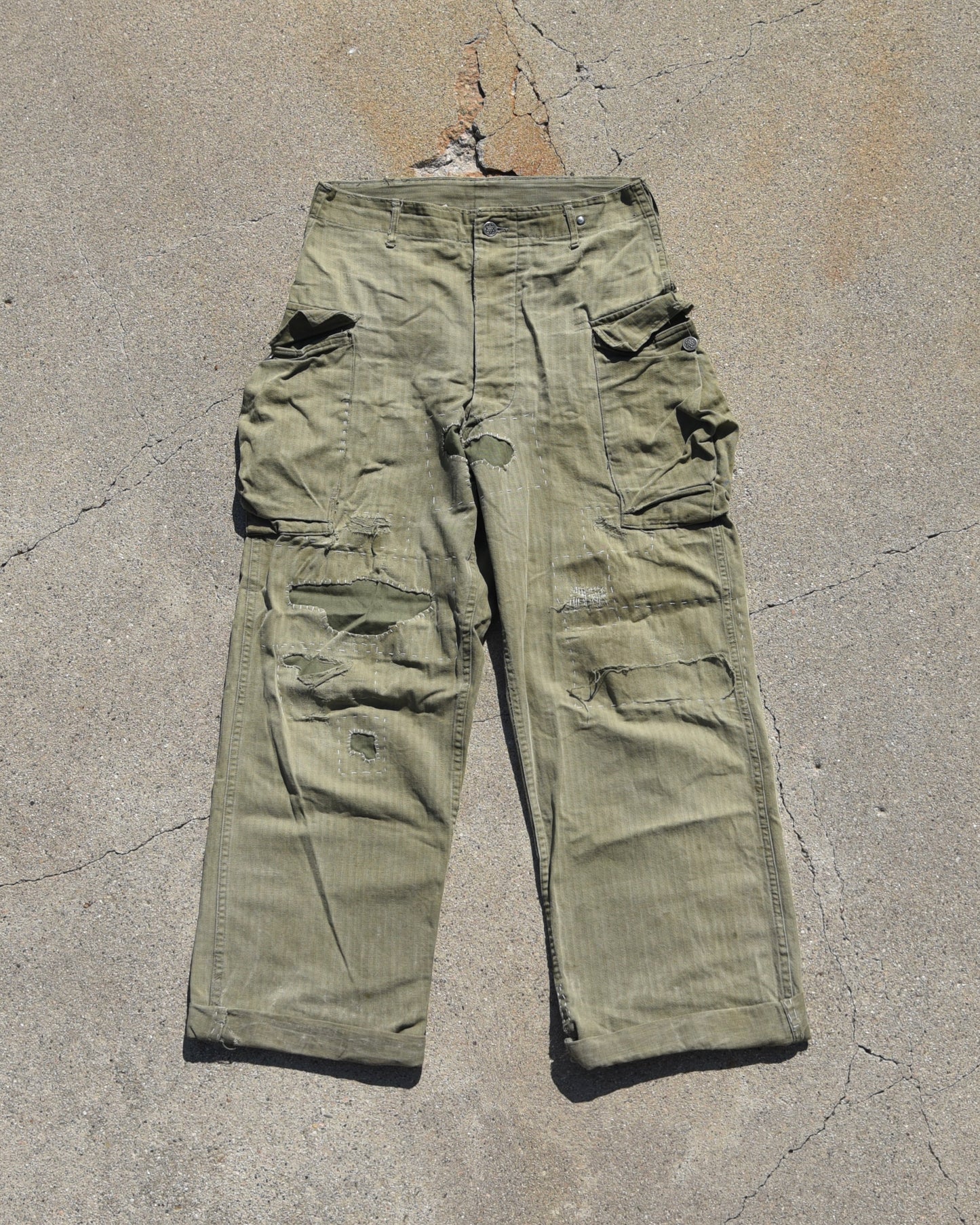 1940s 13 Star HBT Army Pants