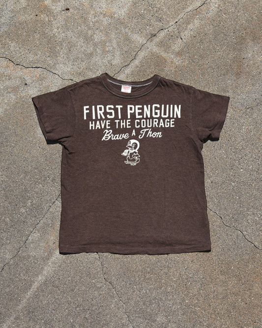 Denim Dungaree First Penguin Tshirt