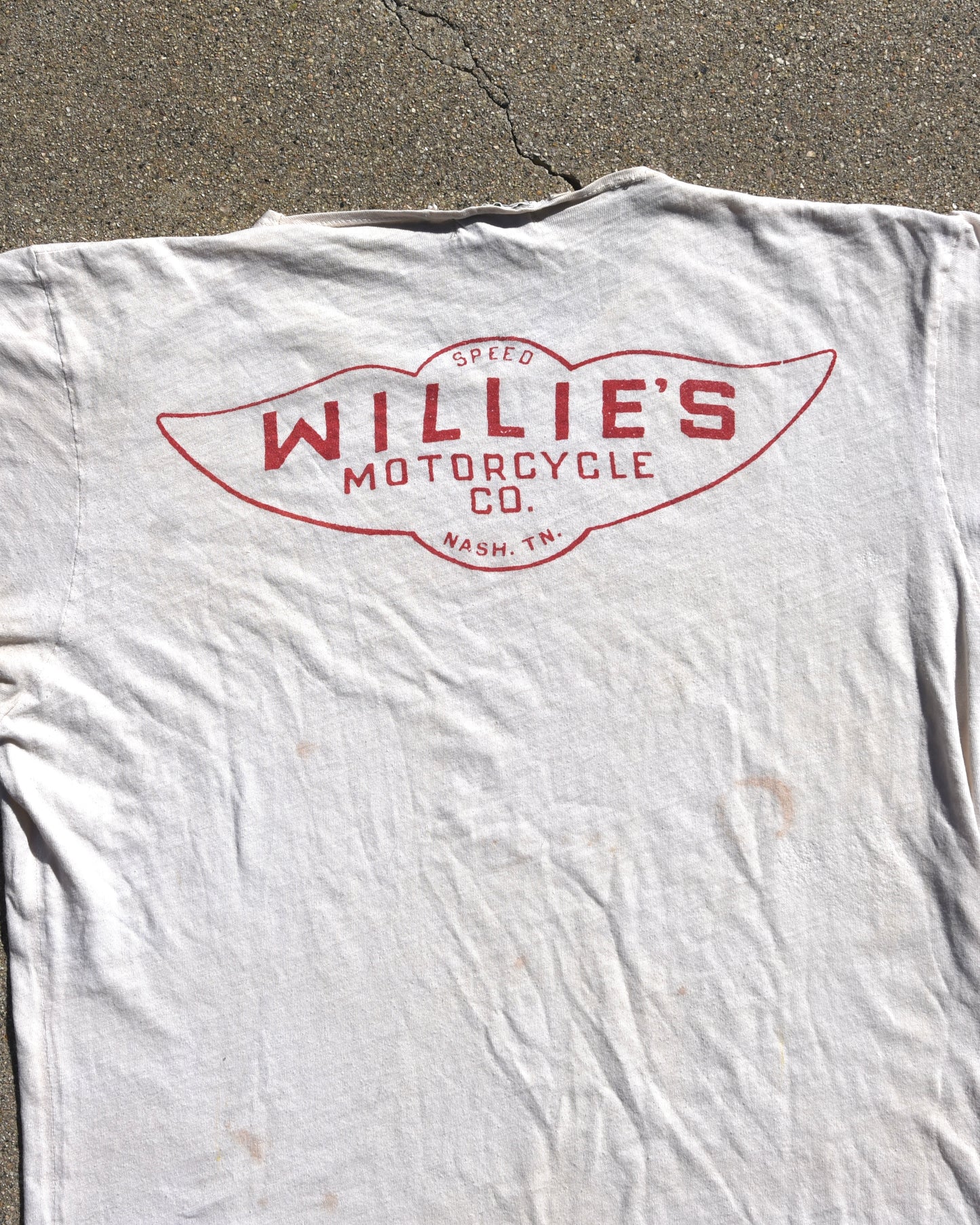 1980s Levi’s LVC Willie’s Motorcycles Tshirt