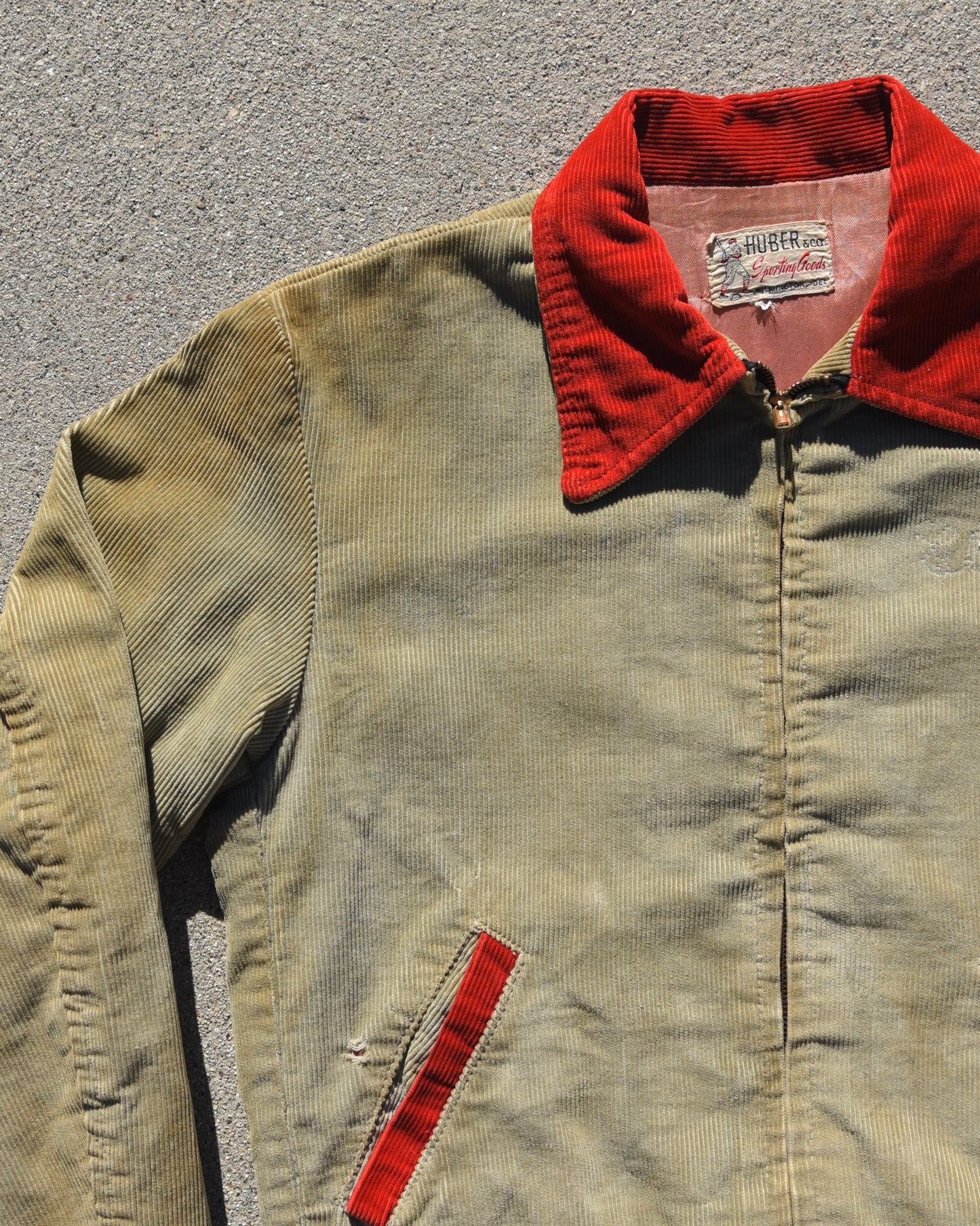 1950s Conrad High School Corduroy Jacket