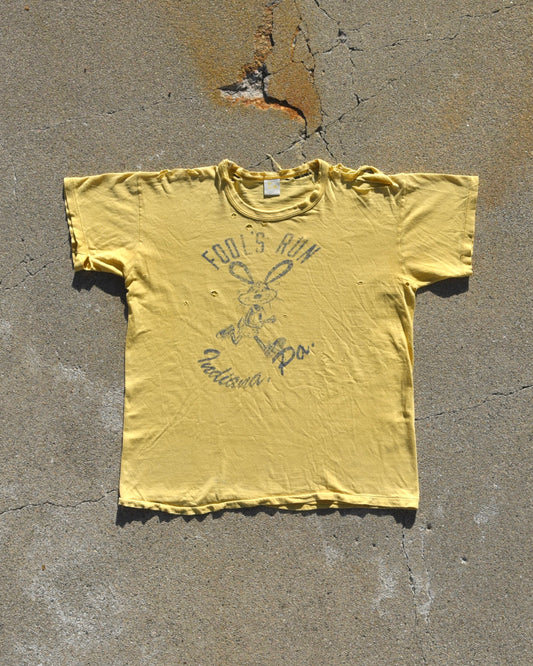 1970s Thrashed Fool’s Run Indiana Tshirt