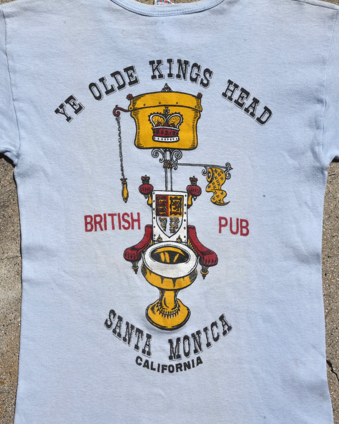 1970s Ye Olde Kings Head Pub Femme Tshirt
