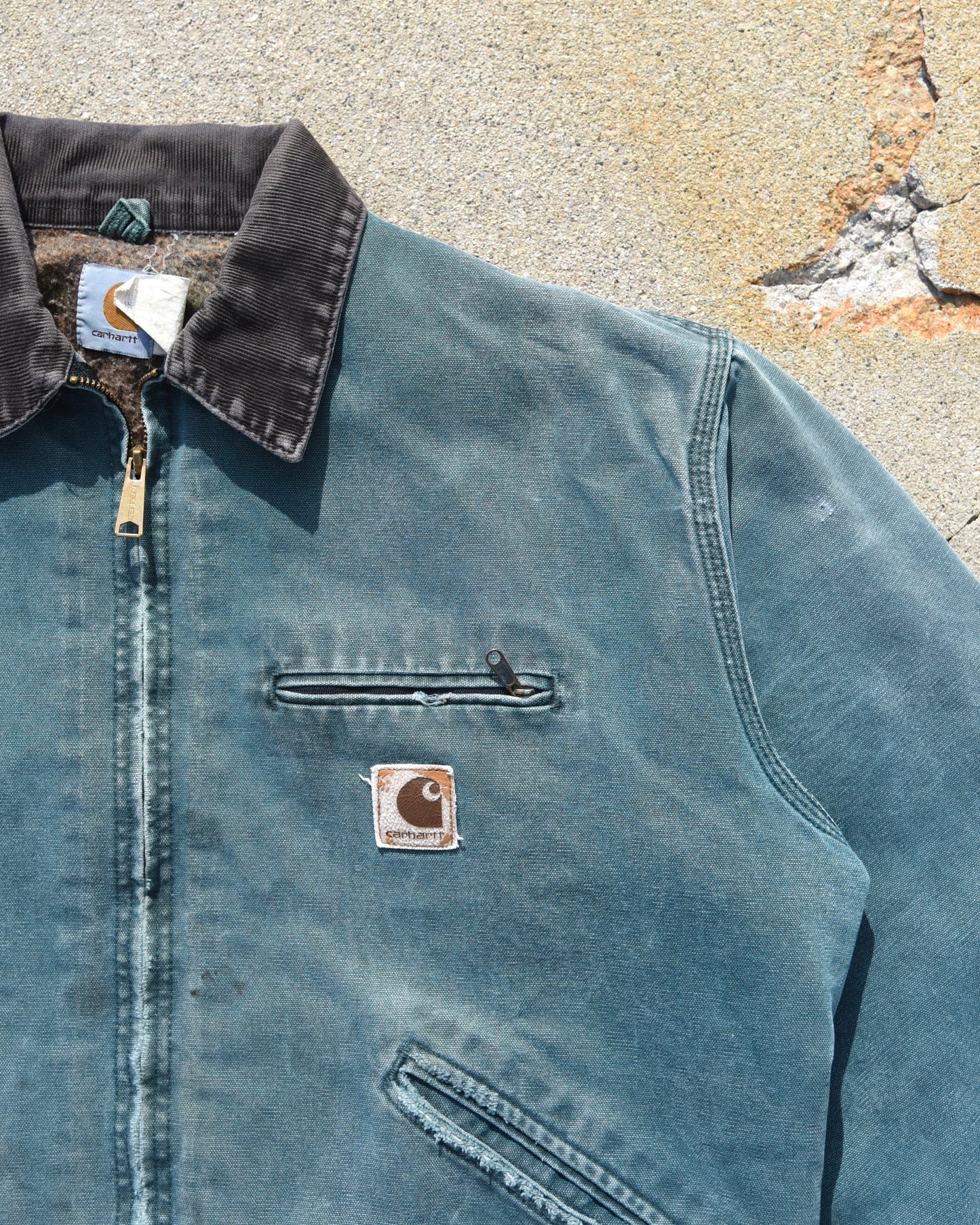 Carhartt J43 HTG Hunter Green Detroit Jacket - XL