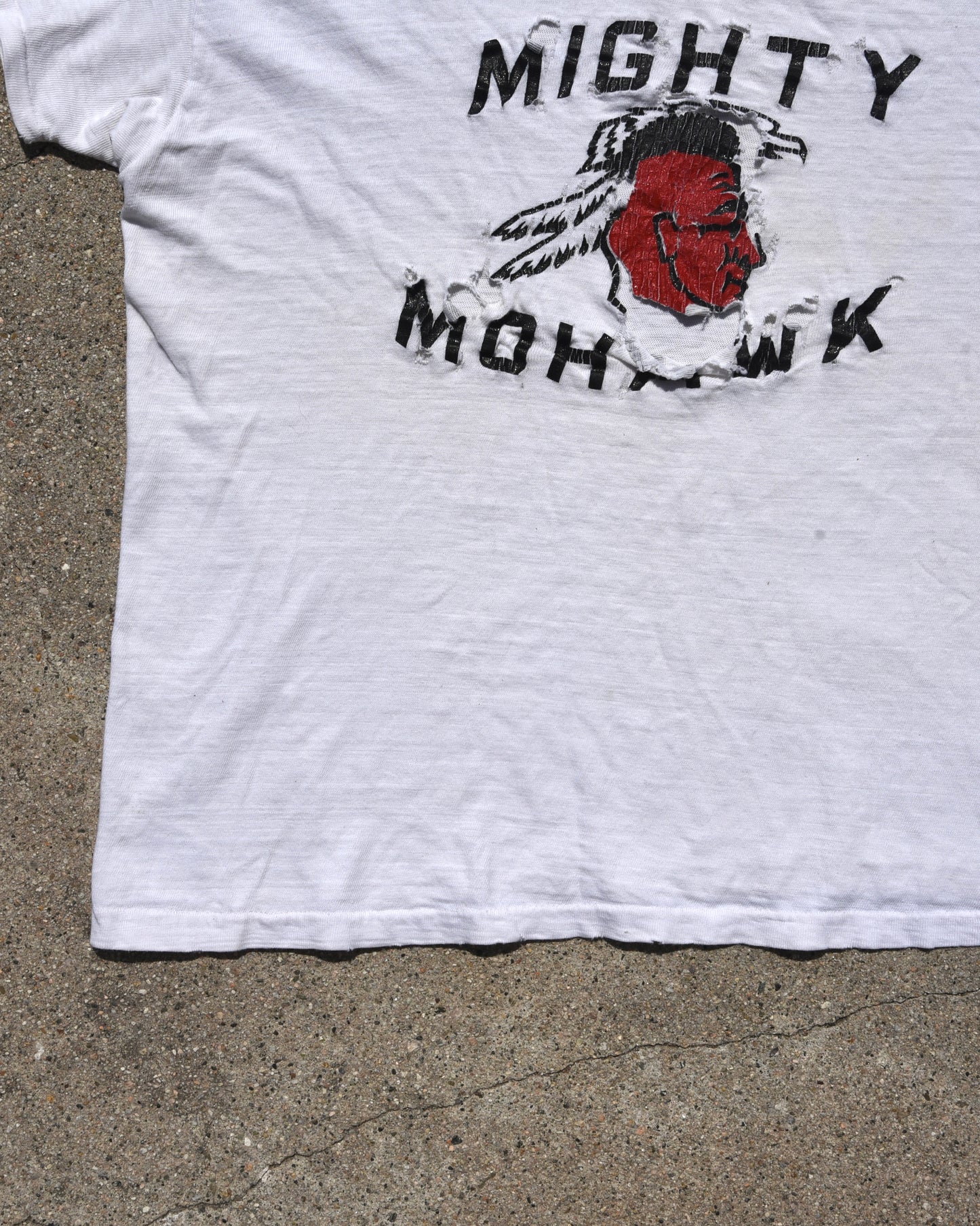 1960s Mighty Mohawk Thrashed Tshirt