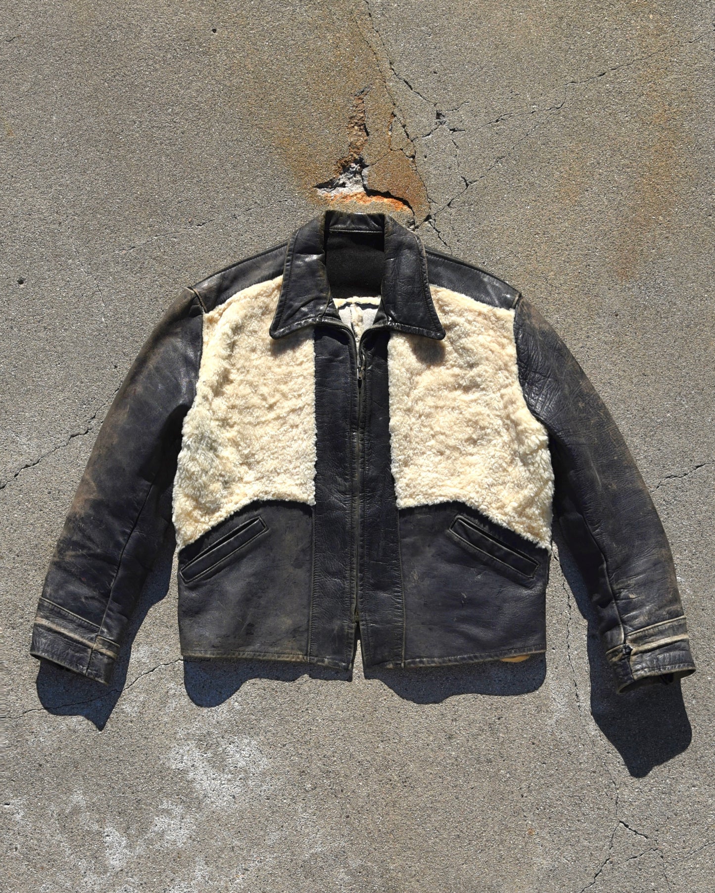 1940s Horsehide Grizzly Jacket