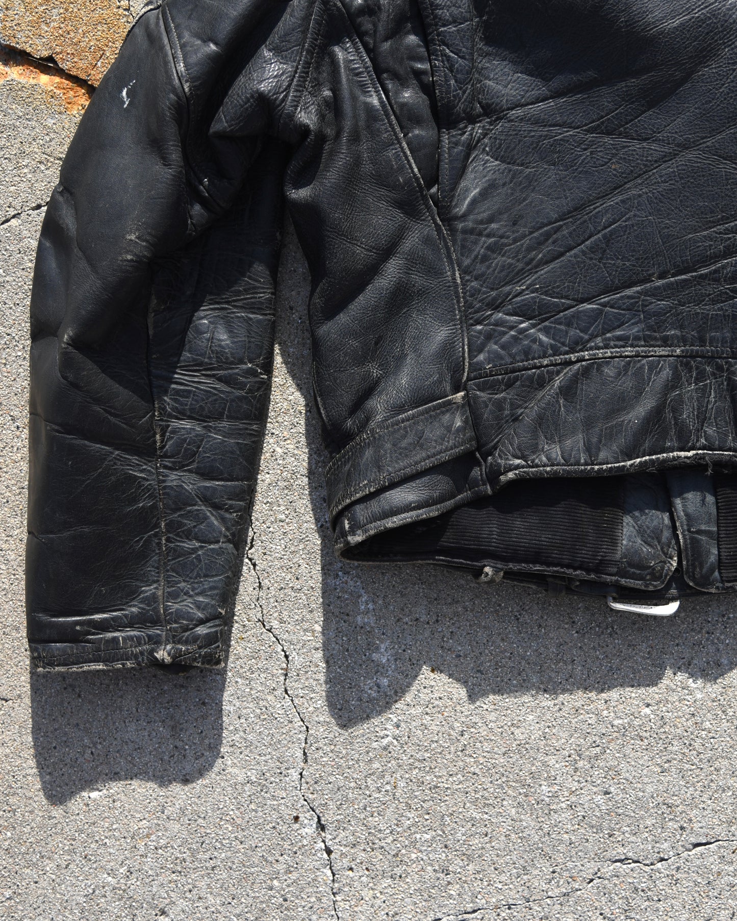 1950s Hercules Horsehide Motorcycle Jacket