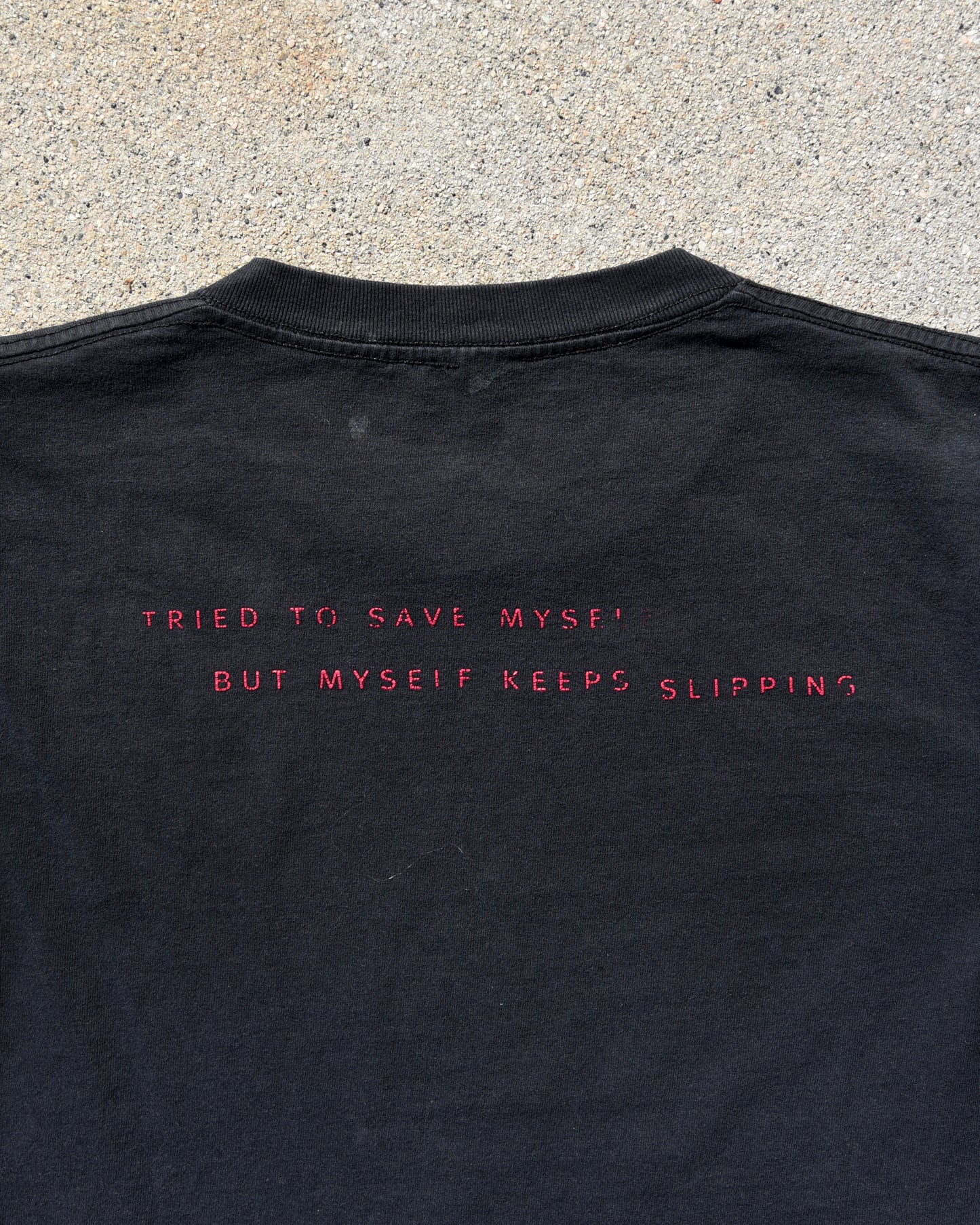 1990s Nine Inch Nails Tried to Save Myself but Myself Keeps Slipping Tshirt