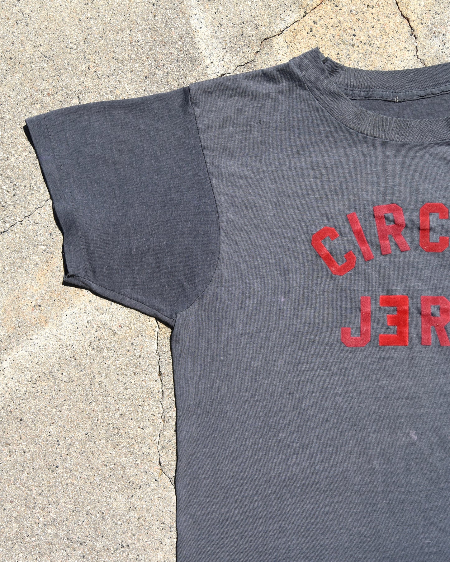 1980s Sun Faded Circlejerks Parking Lot Tshirt