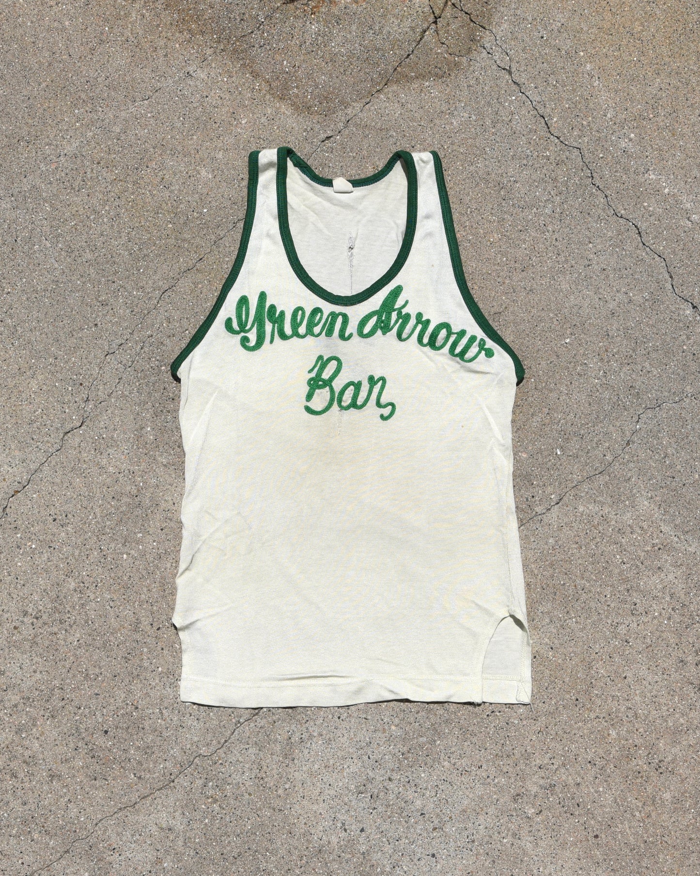 1950s Green Arrow Bar Jersey