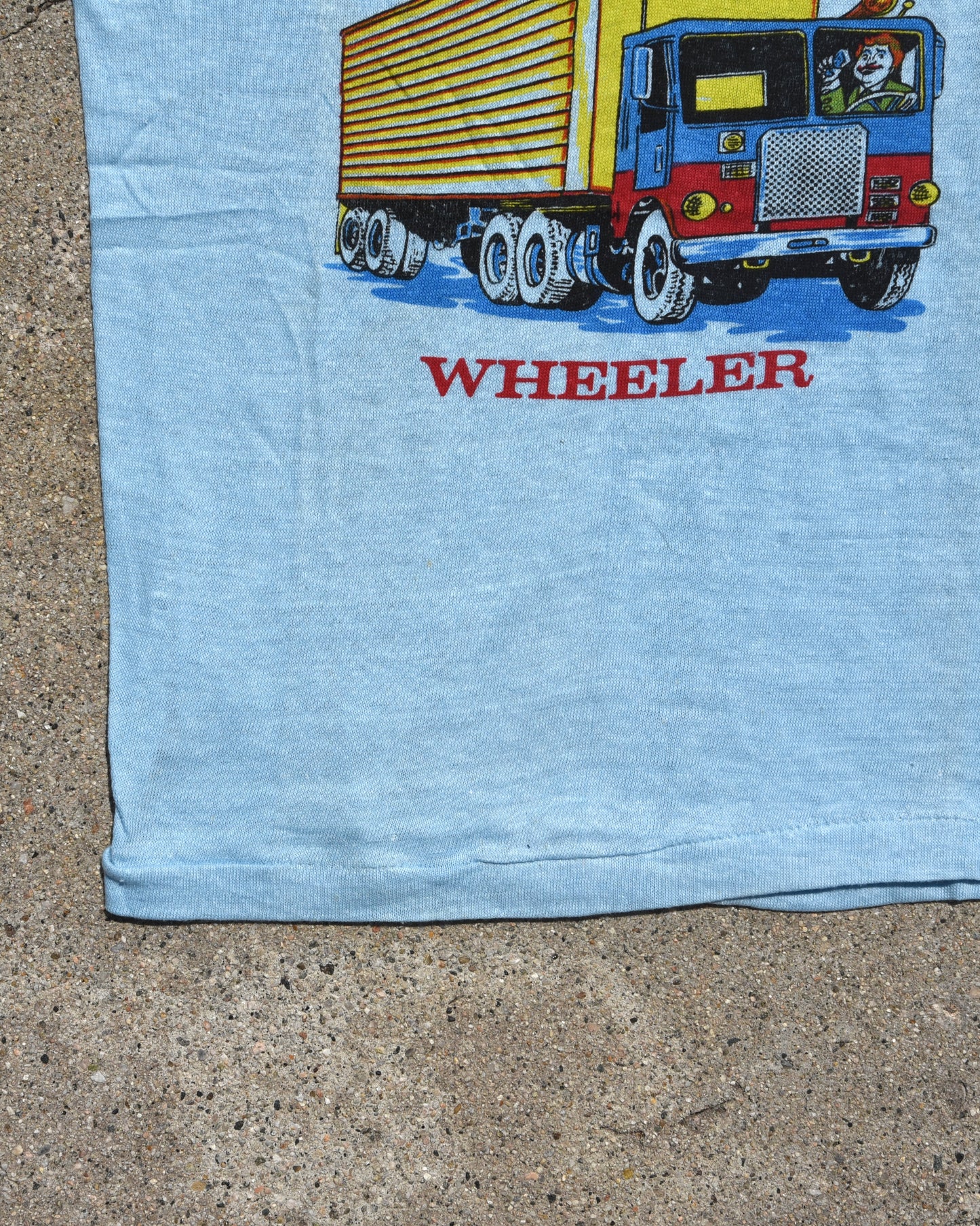 1970s My Grandpa Drives an 18 Wheeler Baby Tshirt