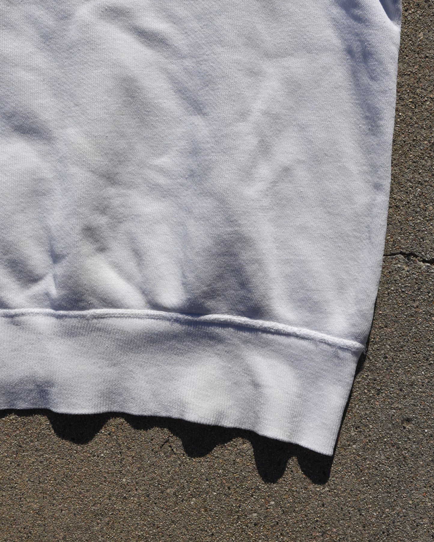 1950s Russell Southern Los Alamos Swimming Ringer Quarter Zip Sweatshirt Large