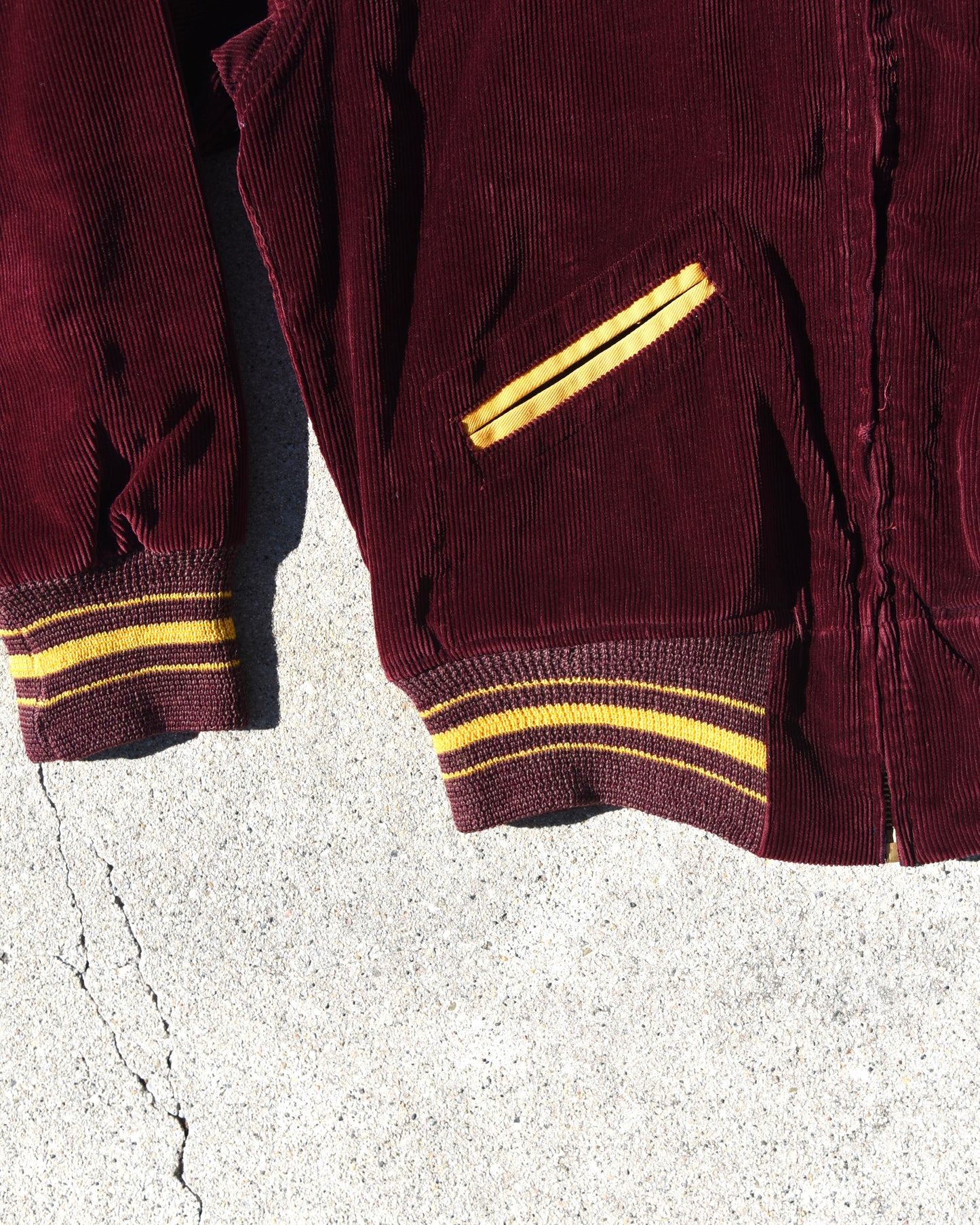 1950s Butler Wolverines Corduroy Jacket