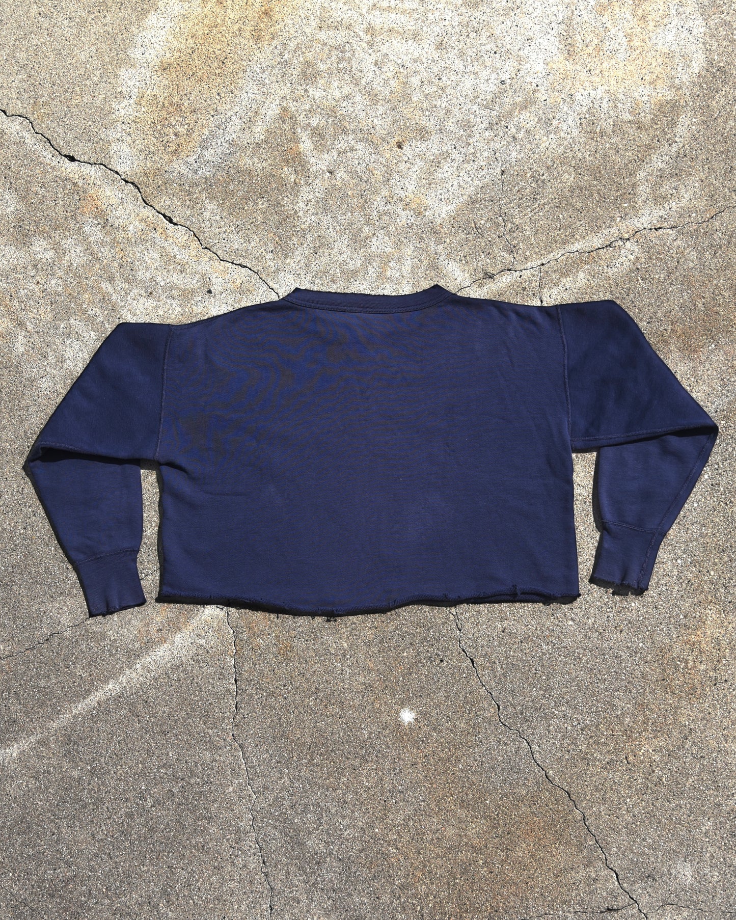 1960s Connecticut Single V Cropped Sweatshirt