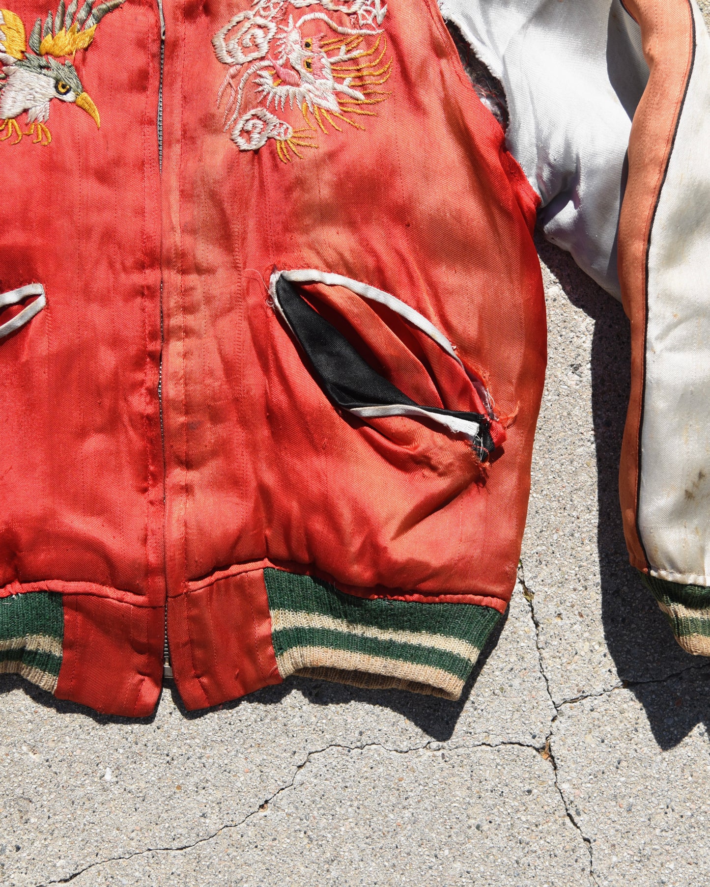 1950s Japanese Sukajan Reversible Jacket