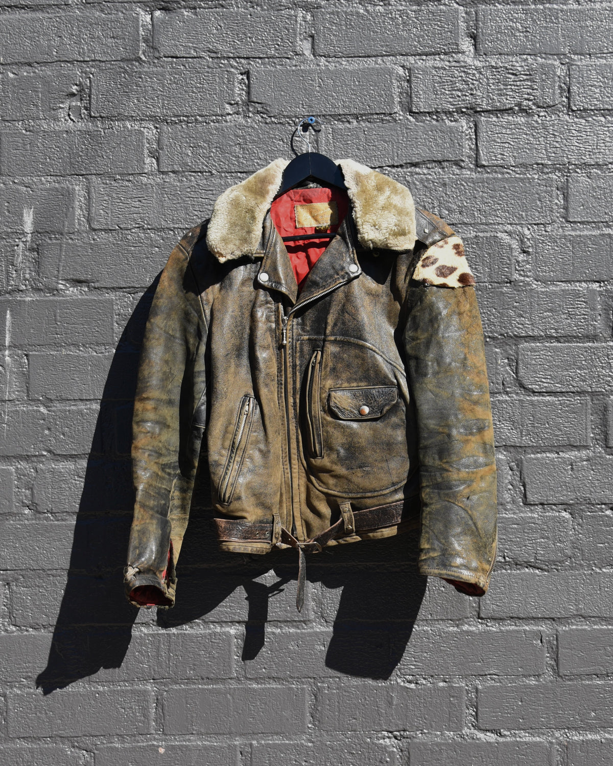 1950s Hercules Horsehide Motorcycle Jacket