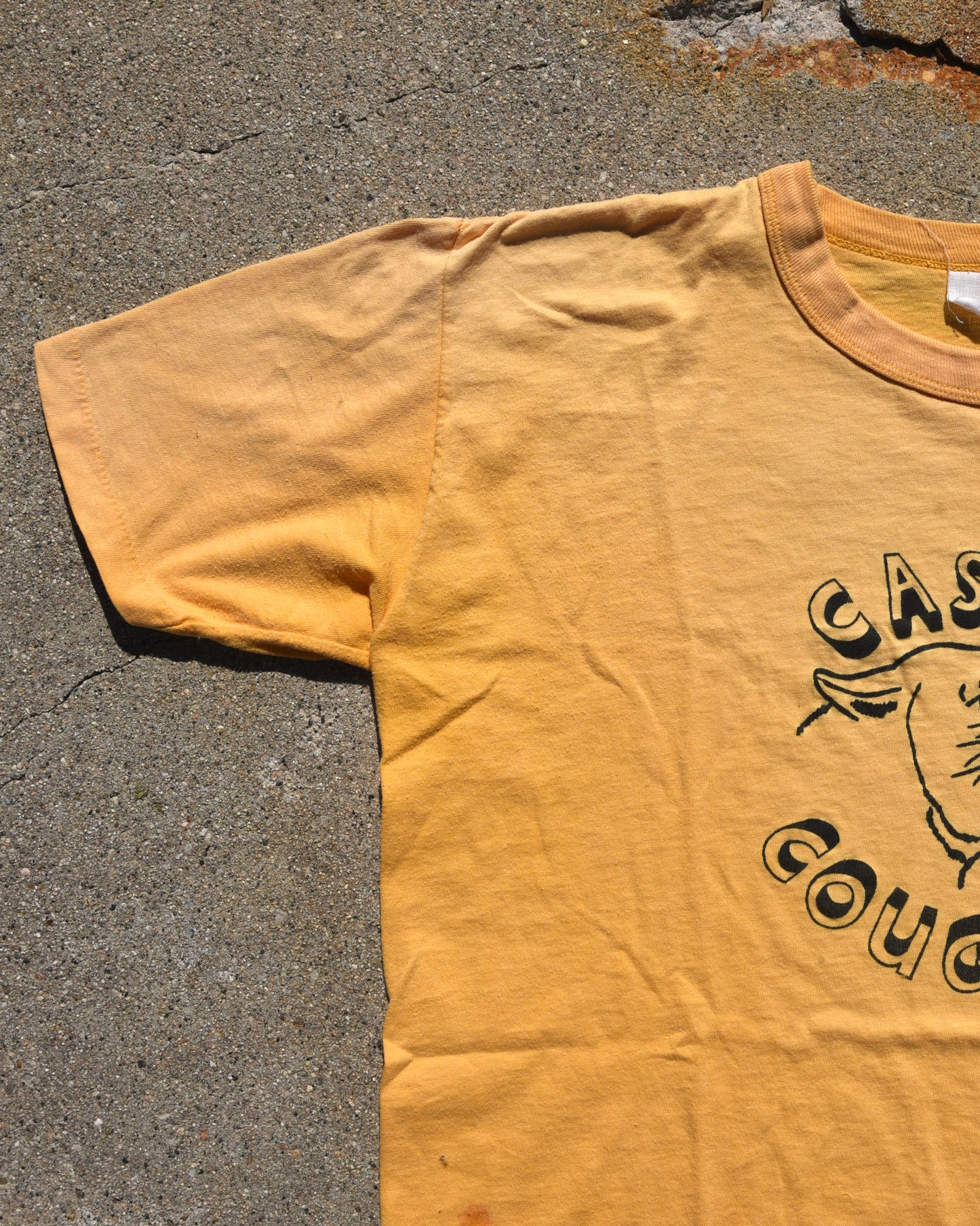 1970s Sun Faded Casita Cougars Tshirt