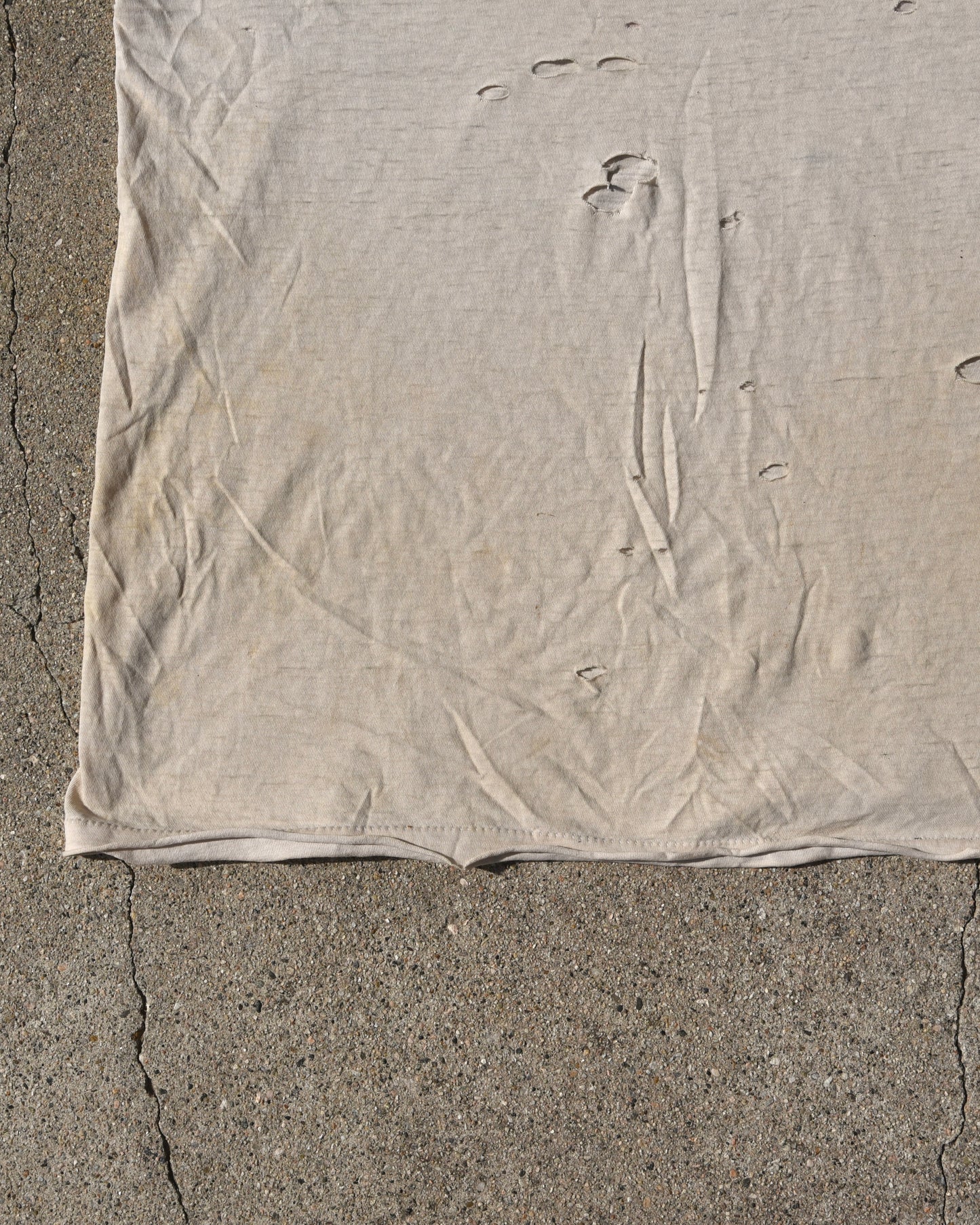 1980s Vintage Sex Pistols Never Mind The Bollocks Thrashed Tshirt