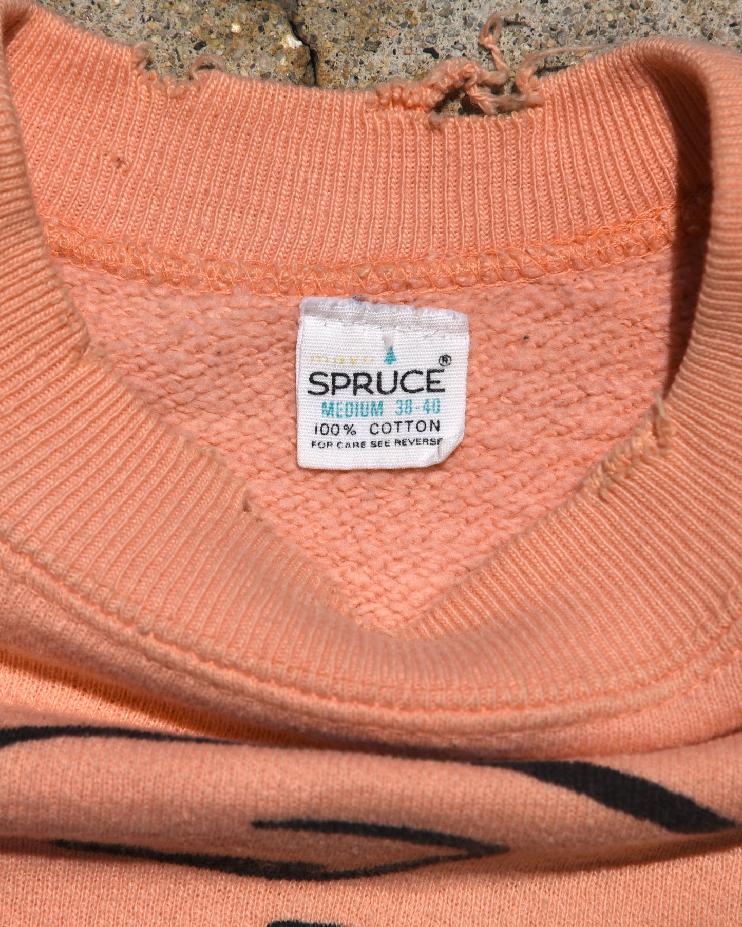 1960s Snoopy Charlie Brown Mayo Spruce Sweatshirt