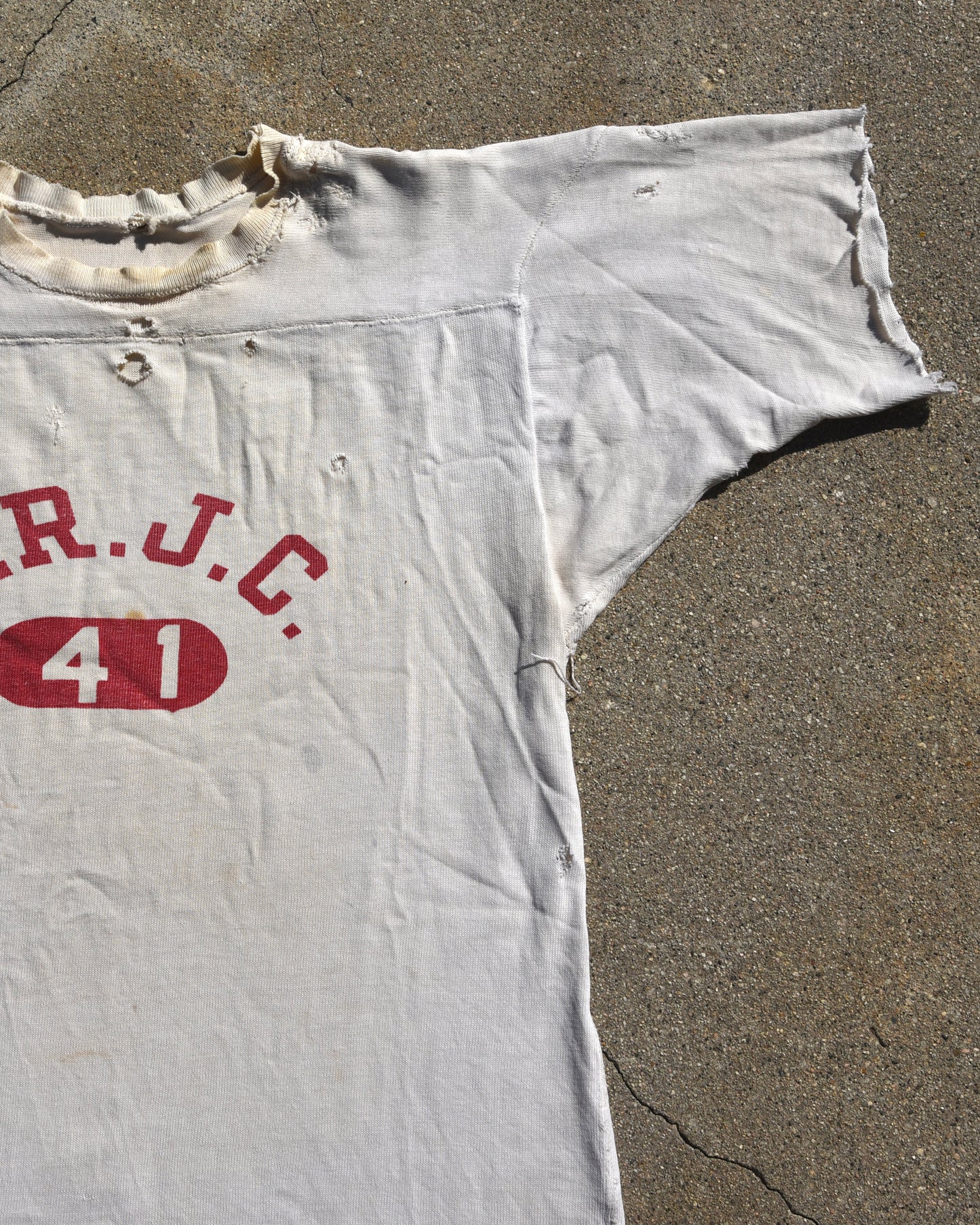1950s SRJC Cotton Football Jersey
