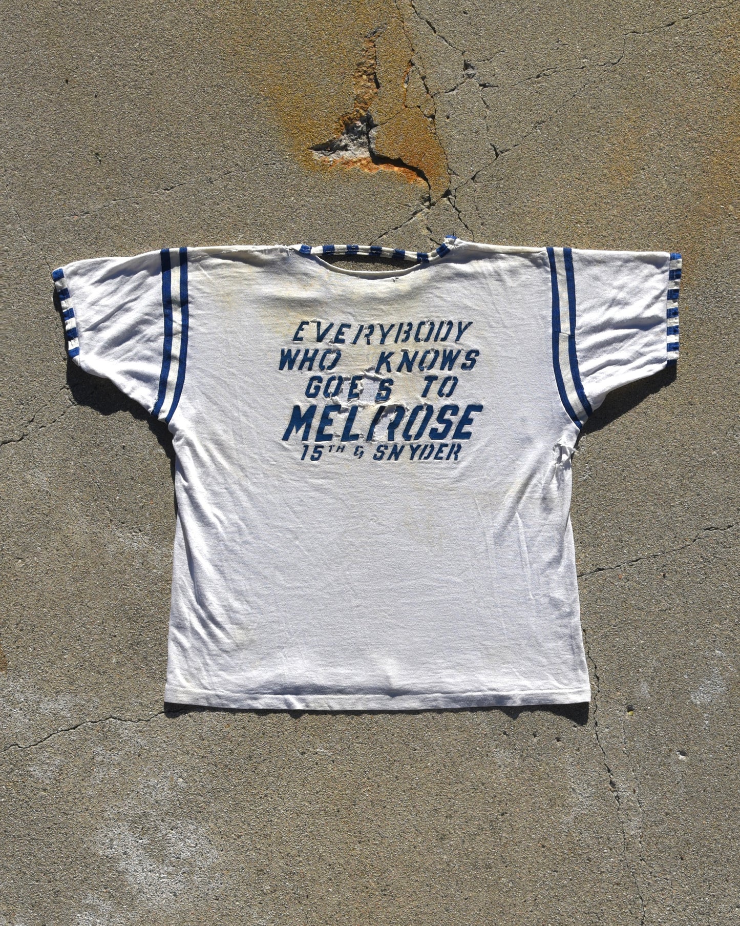 1950s Melrose Old Pros Durene Jersey