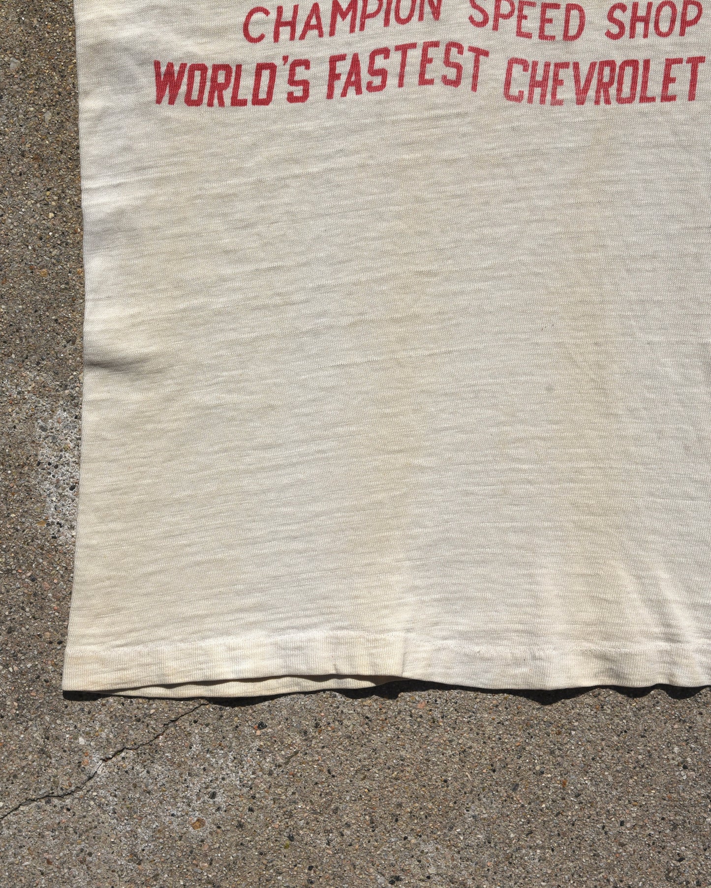 1950s Champion Speed Shop Tshirt