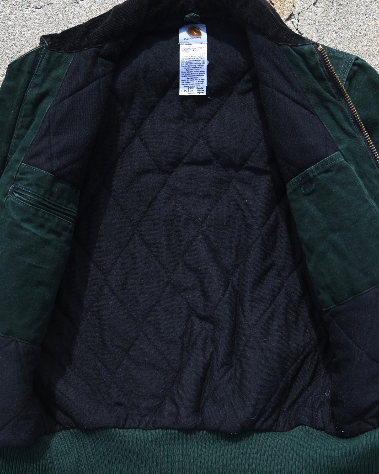 Carhartt J14 SPC Spruce Green Santa Fe Jacket - Small