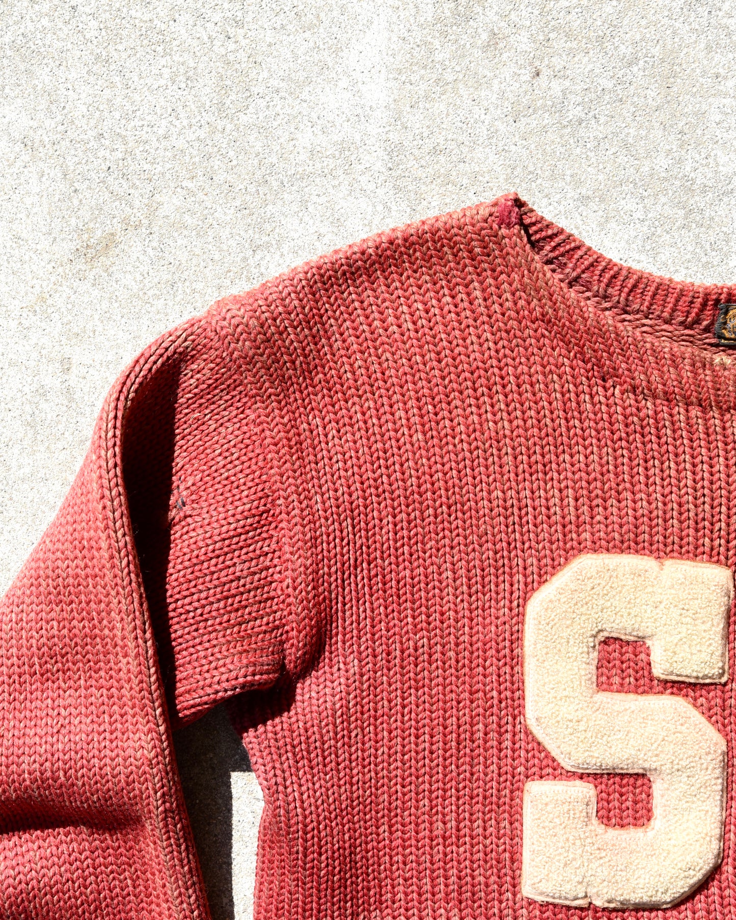 1930s Woven Knit SPJ Sweatshirt USA Union