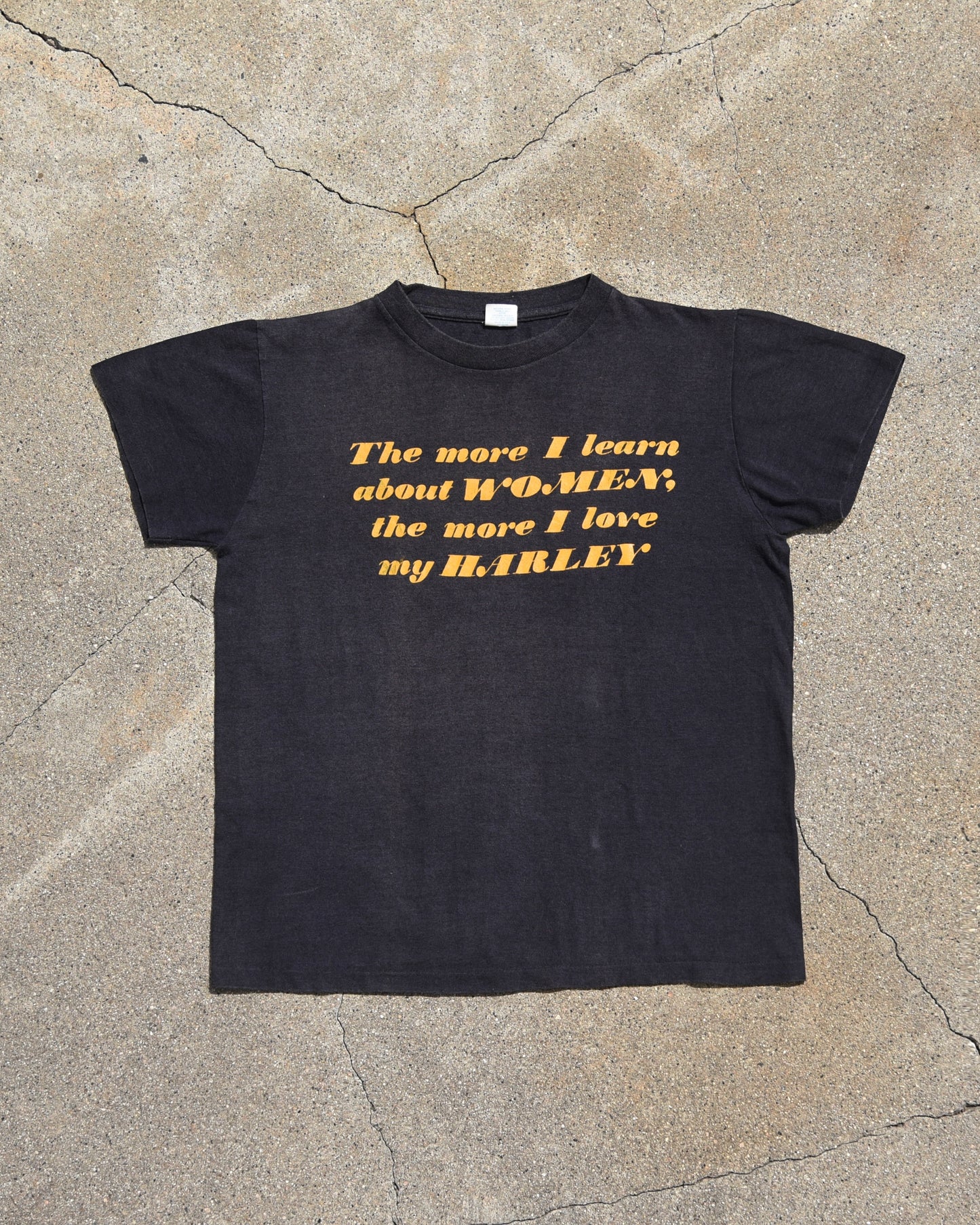 1980s The More I Love My Harley Tshirt
