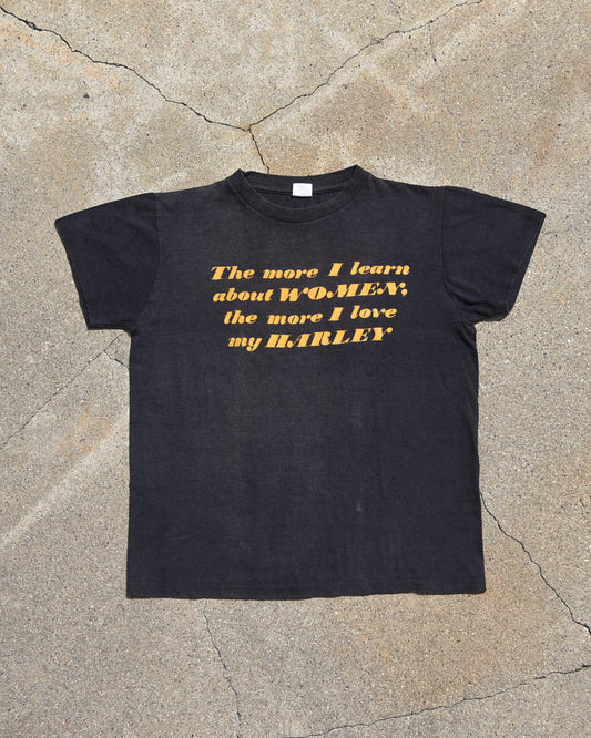 1980s The More I Love My Harley Tshirt