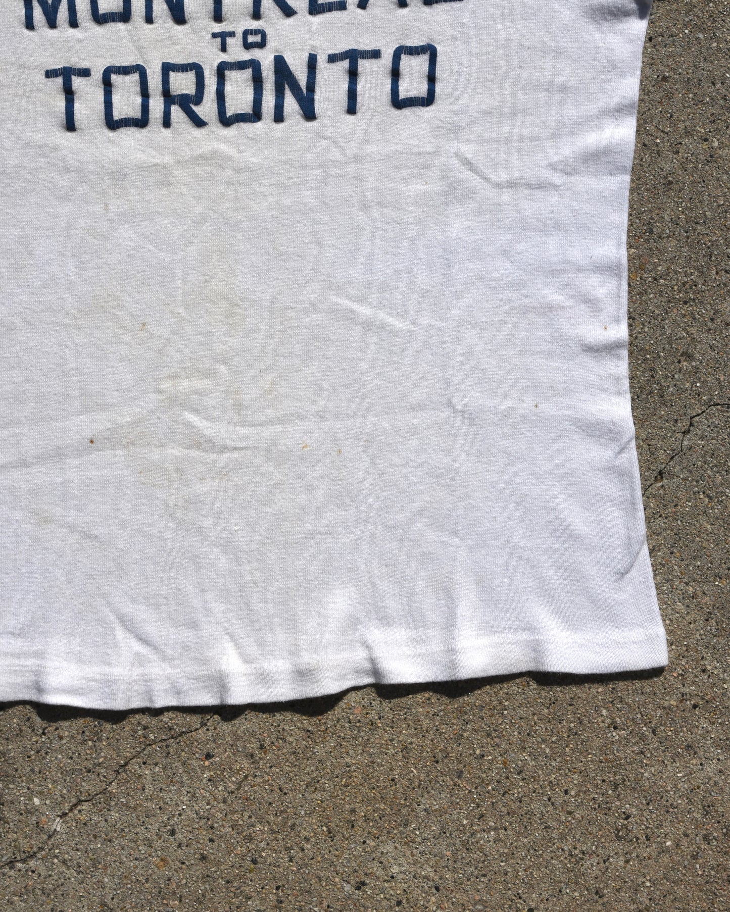 1950s 400 Mile Run Montreal To Toronto Tshirt